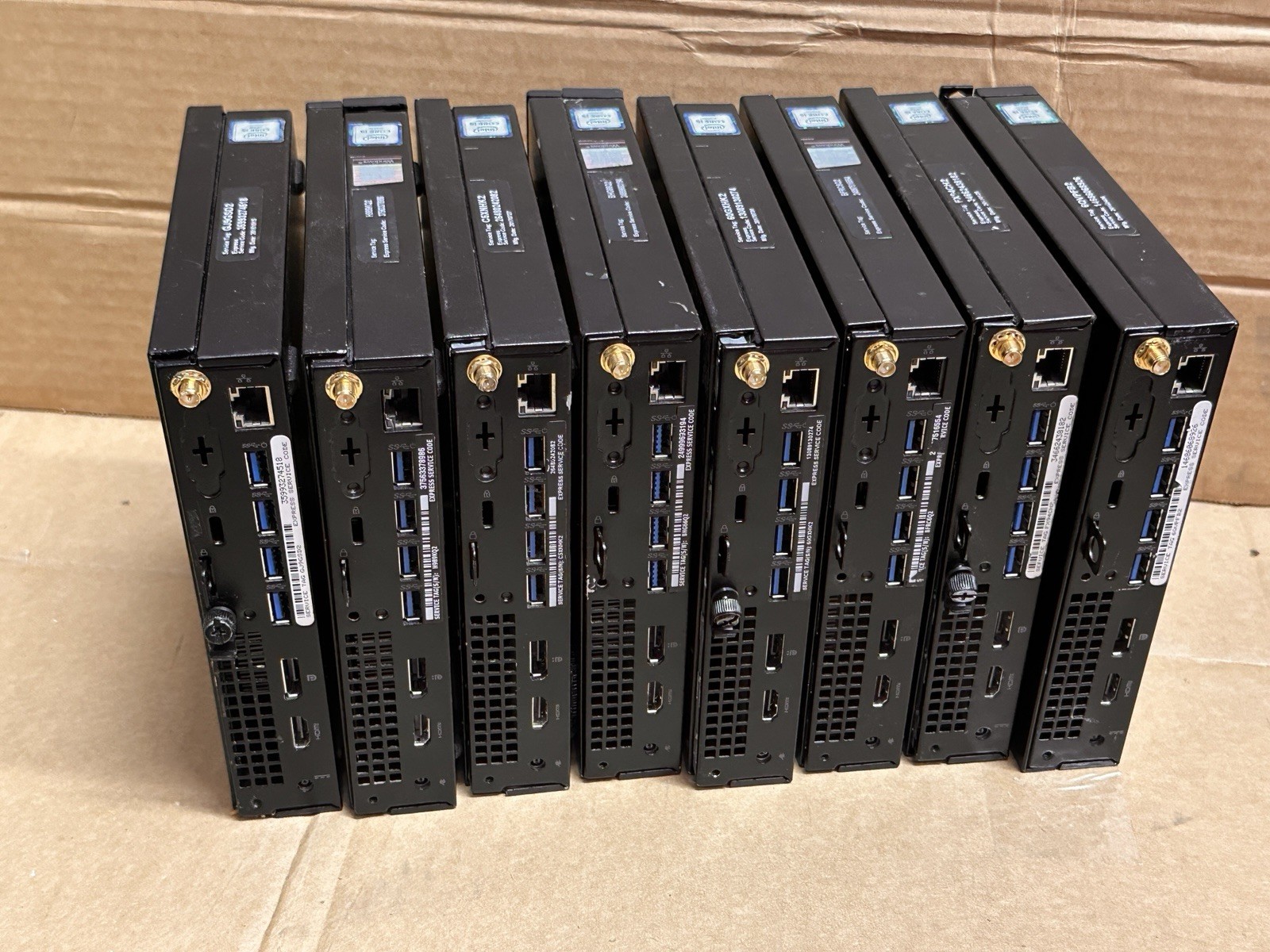 Lot Of (8) Dell OptiPlex Micro i5 6th gen - No RAM - No SSD