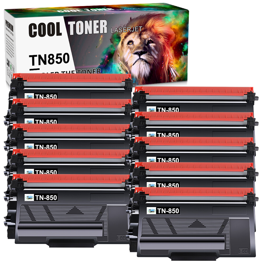 10 PK TN 850 TN850 Toner Compatible With Brother L5850DW MFC-L6750DW DCP-L5600DN