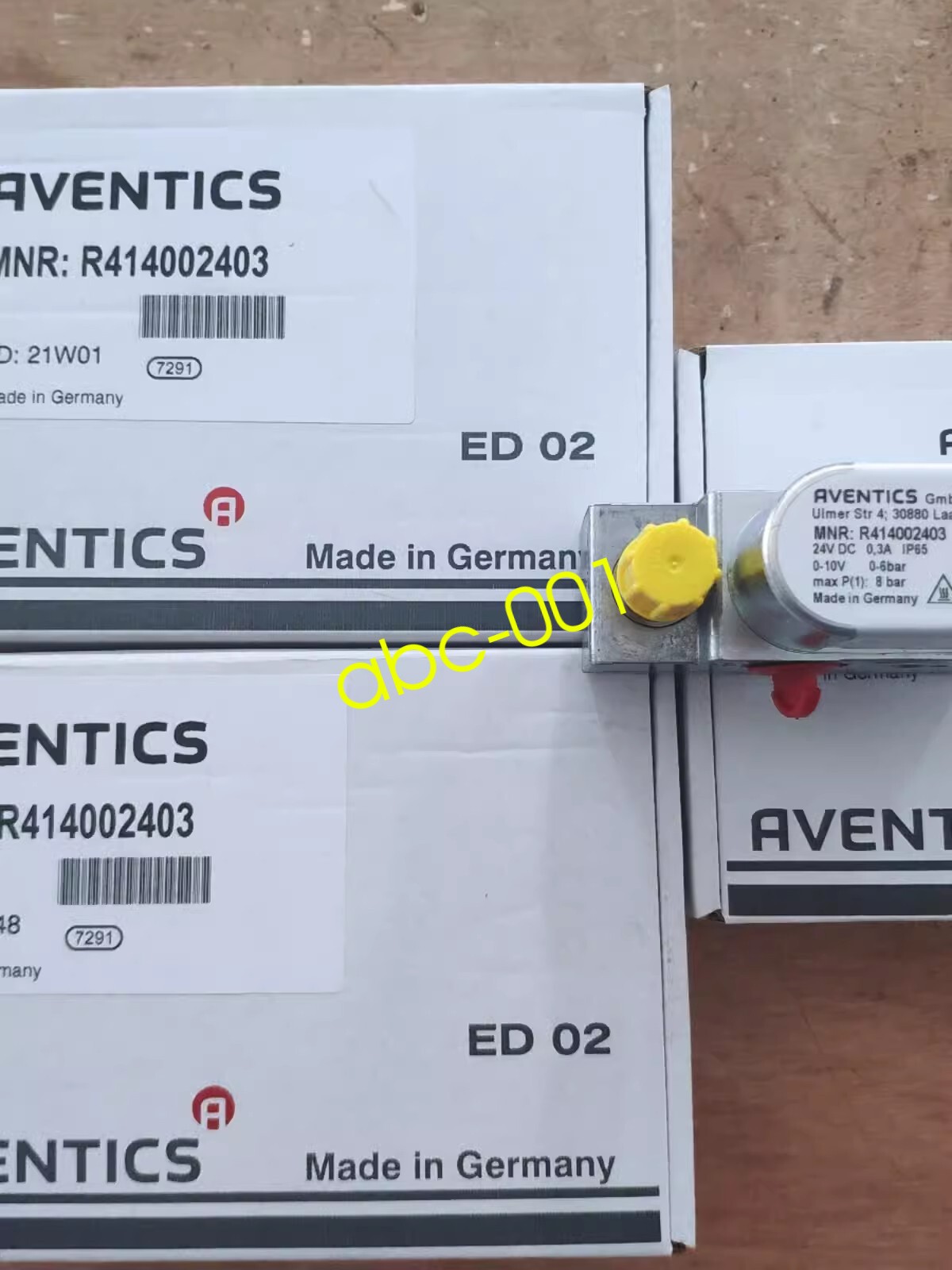1pcs AVENTICS ED02 Proportional Valve R414002403 Pressure Regulating Valve