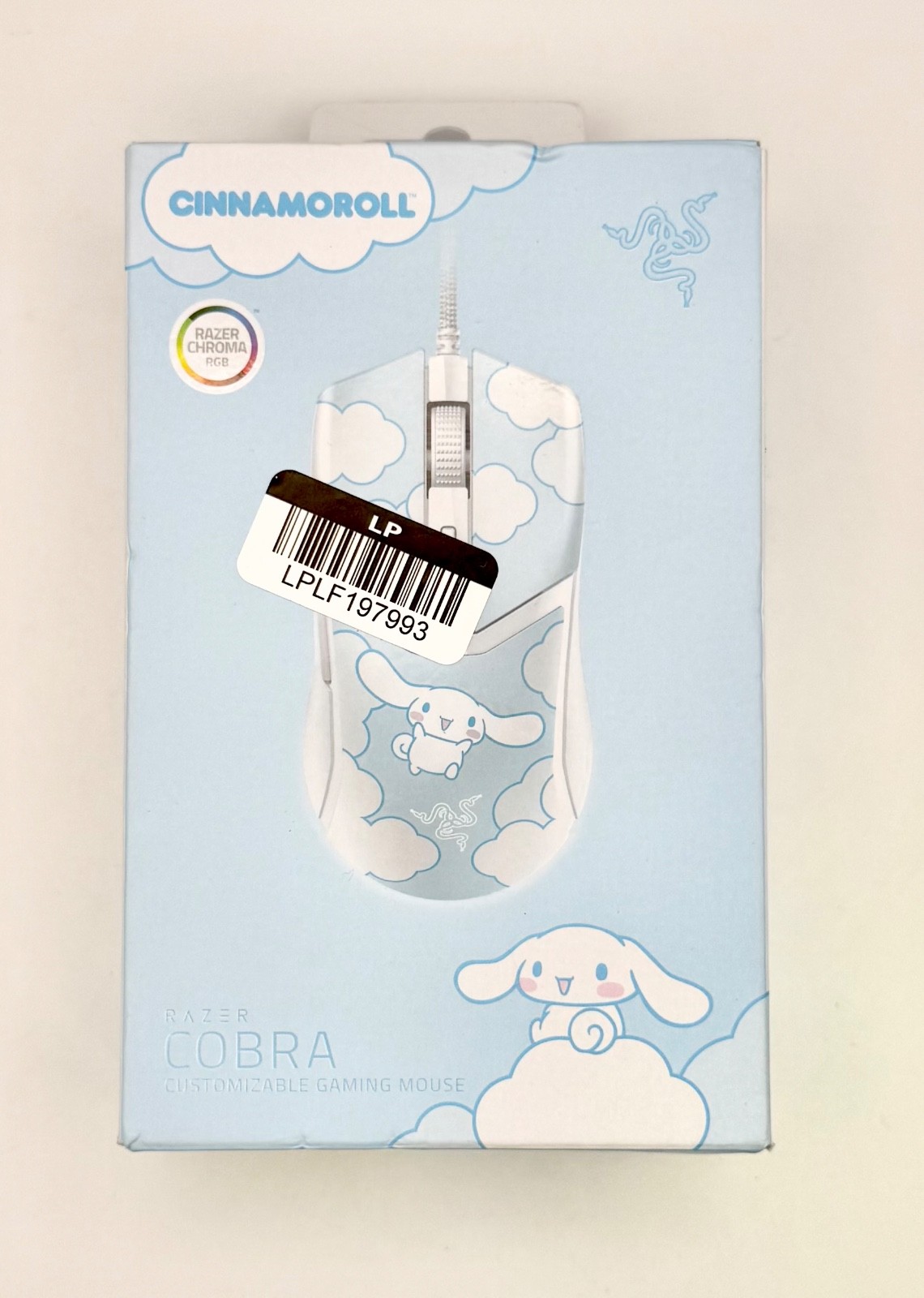 New - Razer Cobra Customizable Gaming Mouse - Cinnamoroll Edition