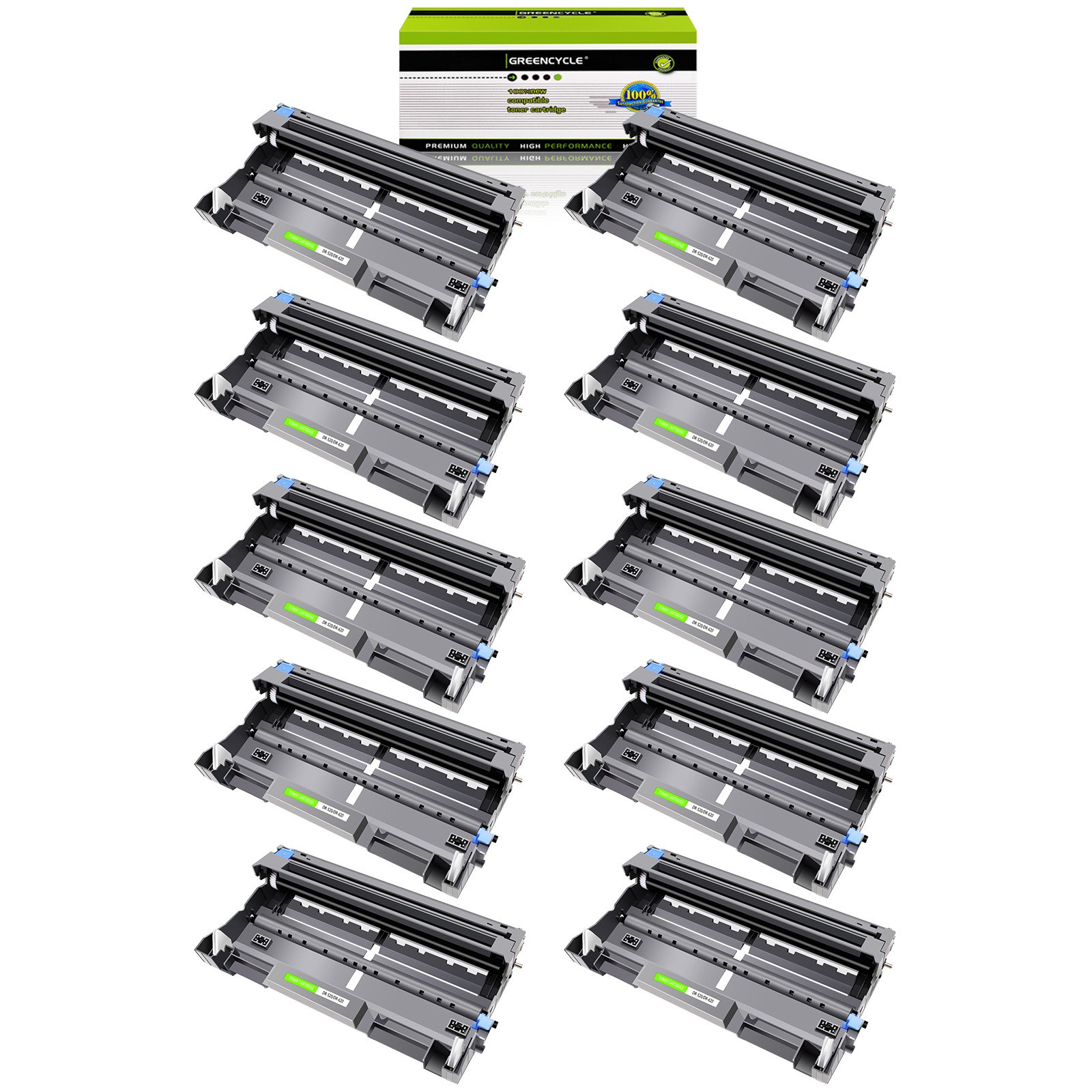 10PK DR620 Drum for Brother TN650 DR-620 HL-5370DWT 5380DN MFC-8690DW MFC-8880DN