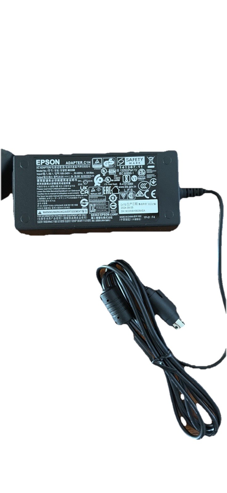 Genuine Epson C1 H Adapter for Epson Printers
