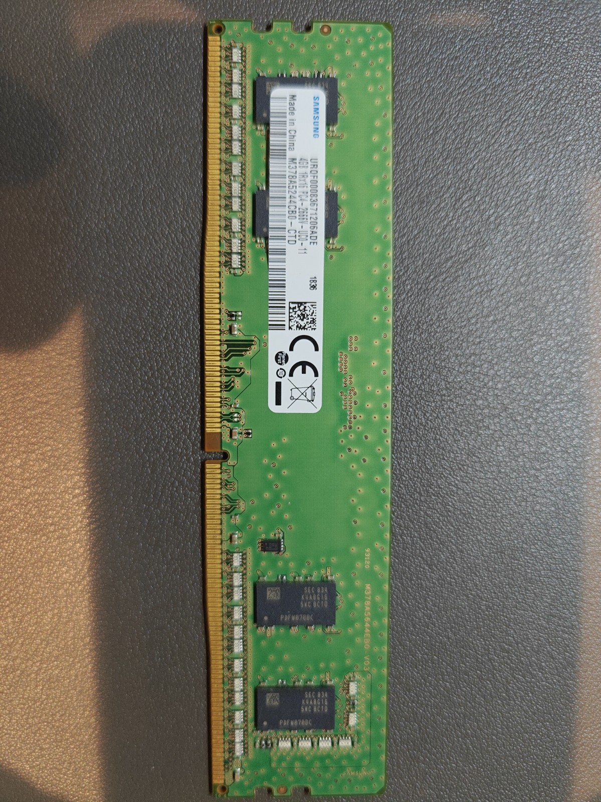 samsung 4gb 1rx16 pc4-2666v M378A5244CB0-CTD