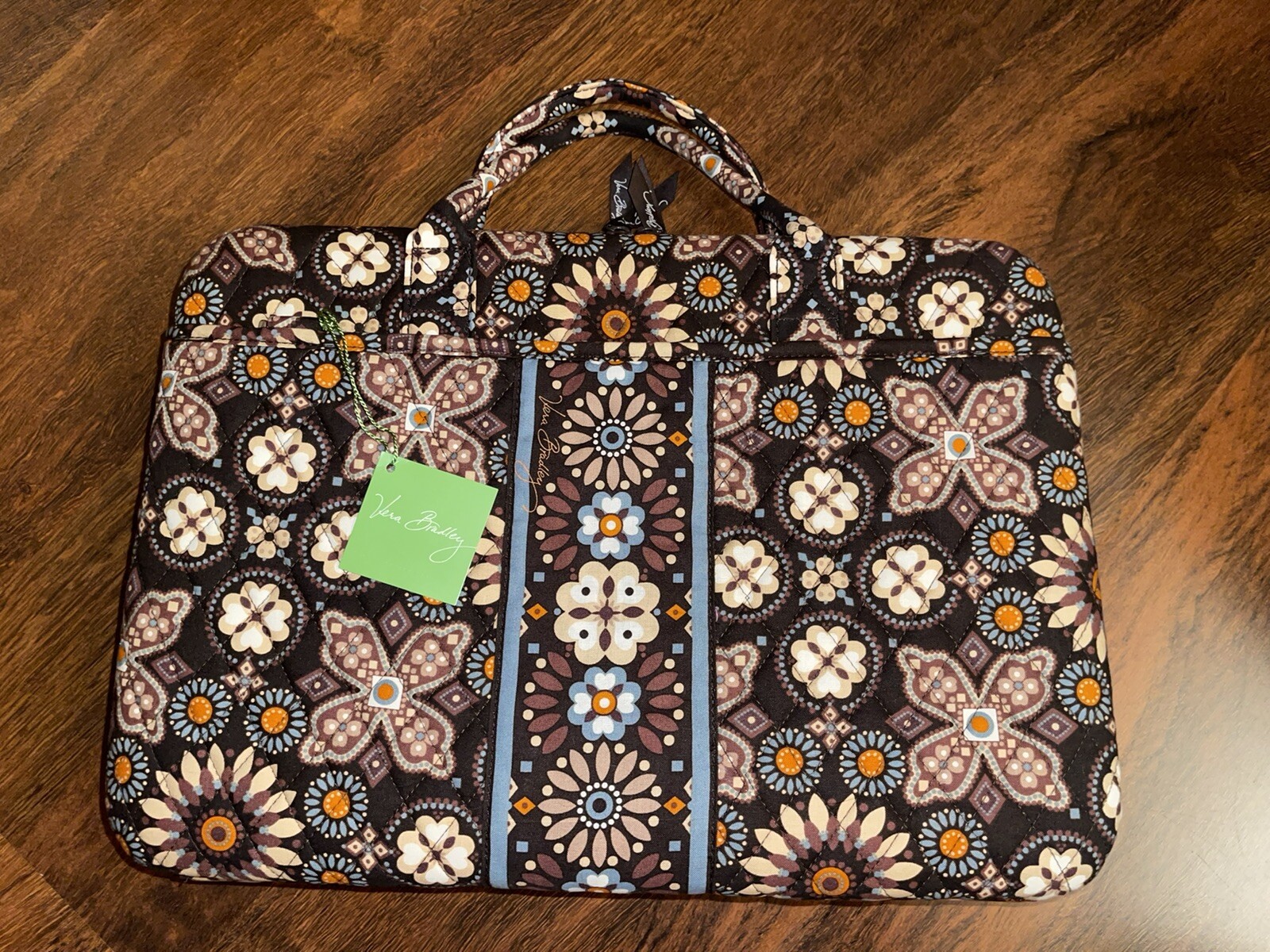 Vera Bradley CANYON LAPTOP PORTFOLIO Hard Computer Case Travel Work School