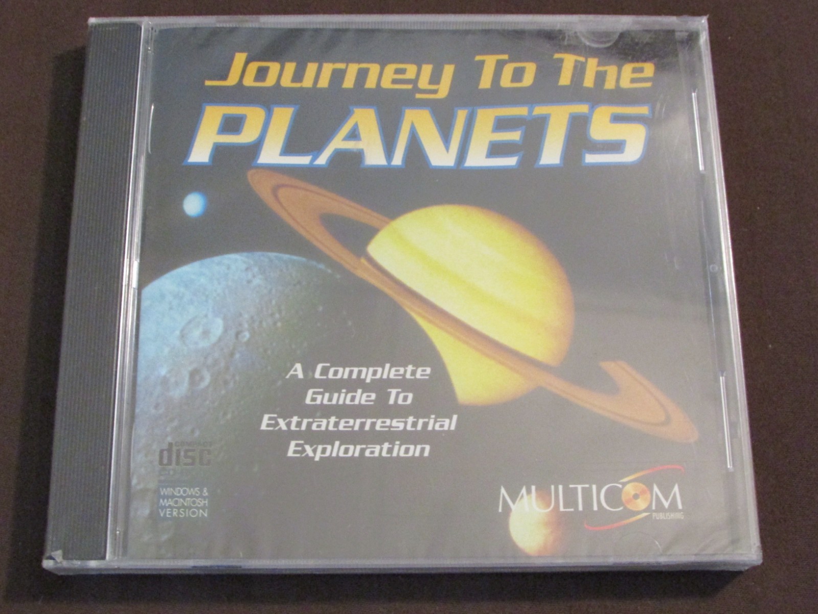 Journey To The Planets A Complete Guide To Extraterrestrial Exploration CD-ROM