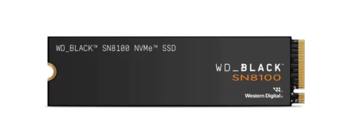 SanDisk 2TB WD BLACK SN8100 NVMe SSD M.2 2280 Internal Disk WDS200T1X0M