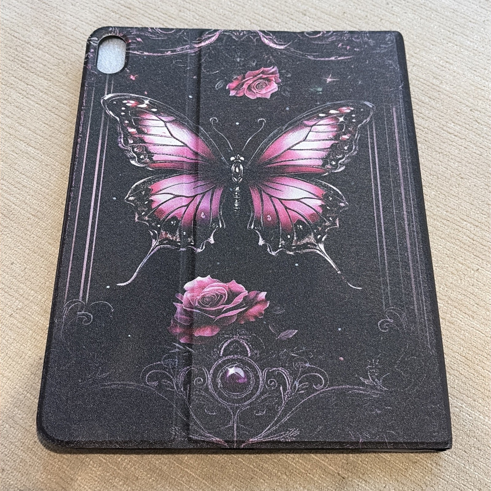 Ipad Air Protective Case 5th Generation 10.9” Gothic Butterfly. Brand New. ￼