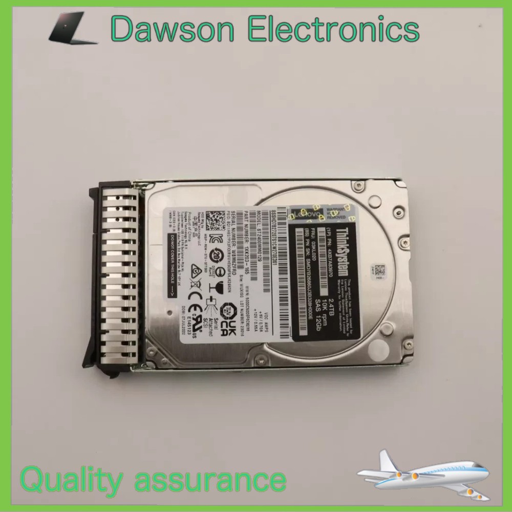 NEW Lenovo 03KL020 4XB7A83970 10K 2.4TB SAS 12G 2.5" HDD Hard Drive