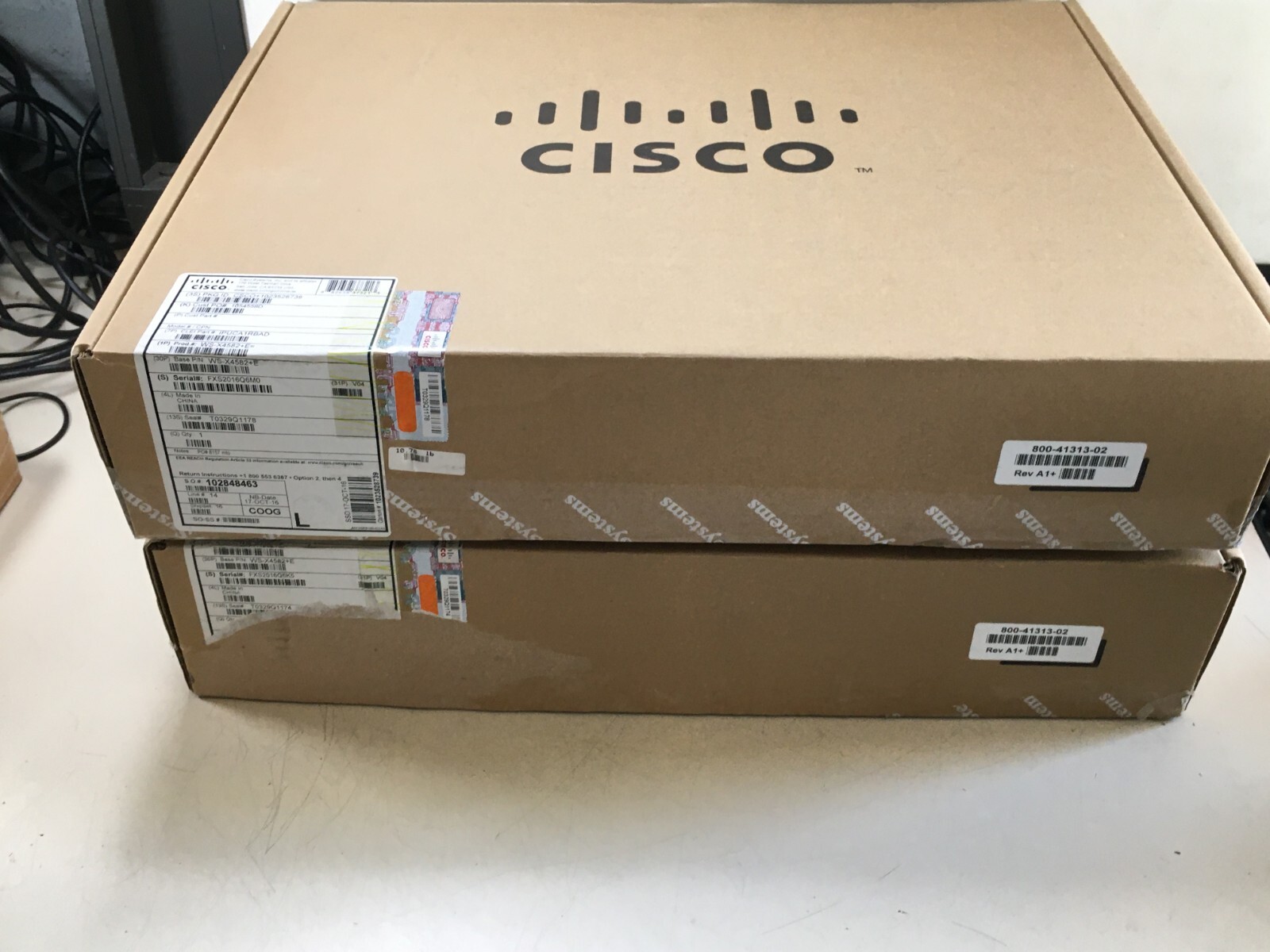 LOT OF 2: WS-X4582+E CISCO CATALYST 4510R-E FAN TRAY MODULE 800-41313-02 -UNUSED