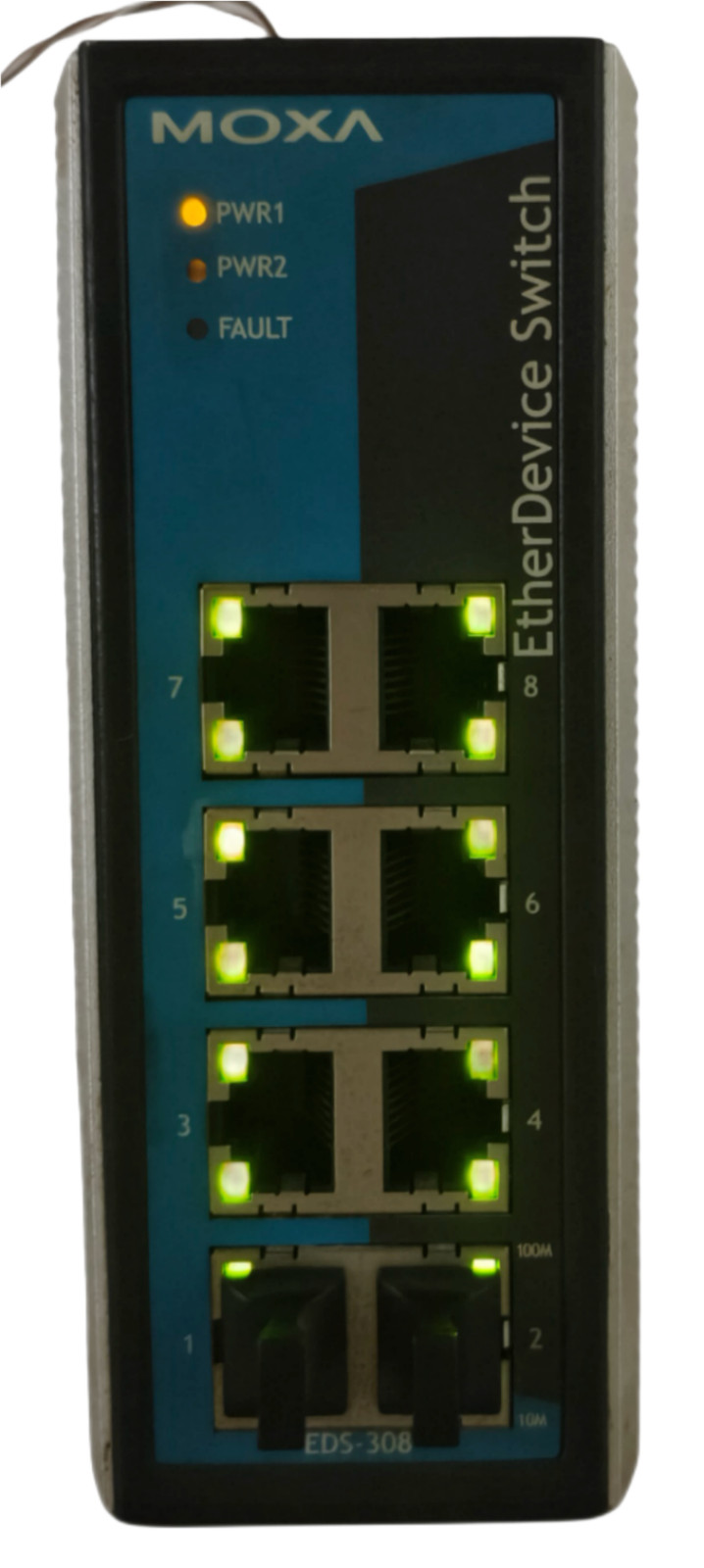 EtherDevice MOXA EDS-308 Unmanaged Ethernet Switch  8 x 10/100BaseTX EDS308