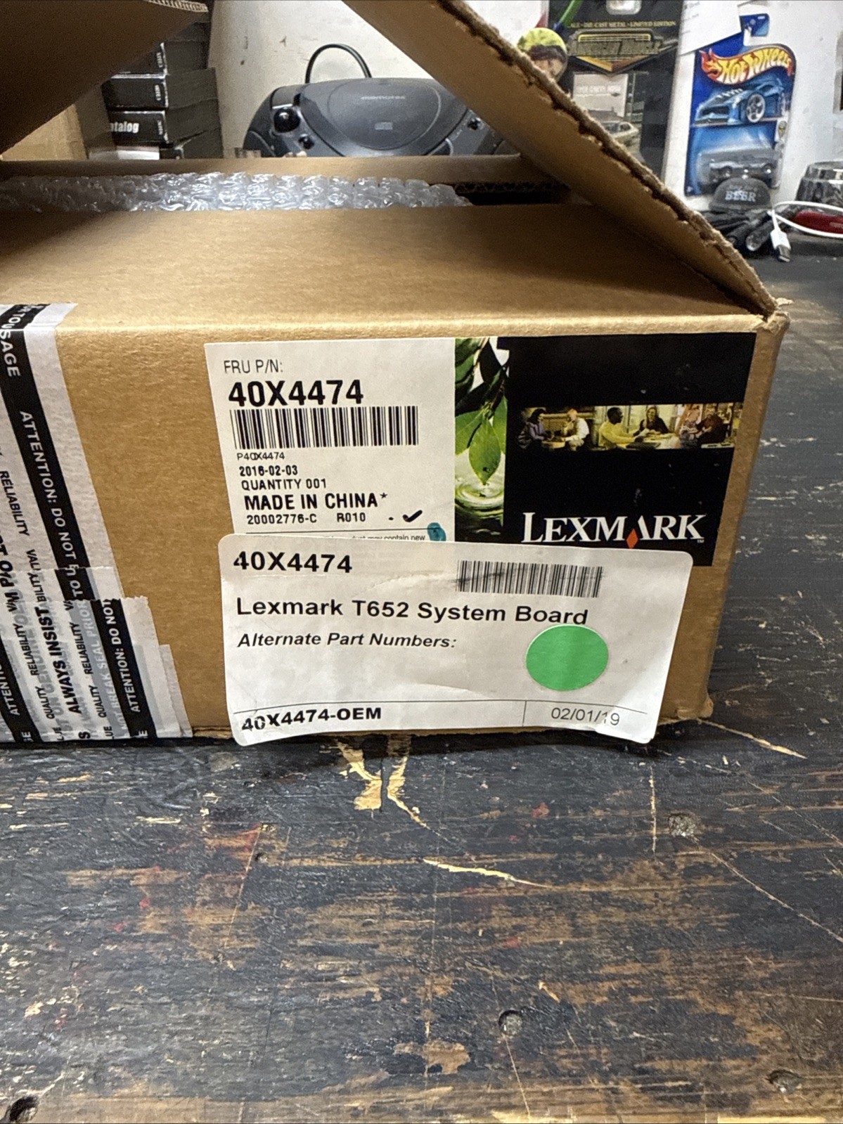 Lexmark 40X4474 T652 System Board 