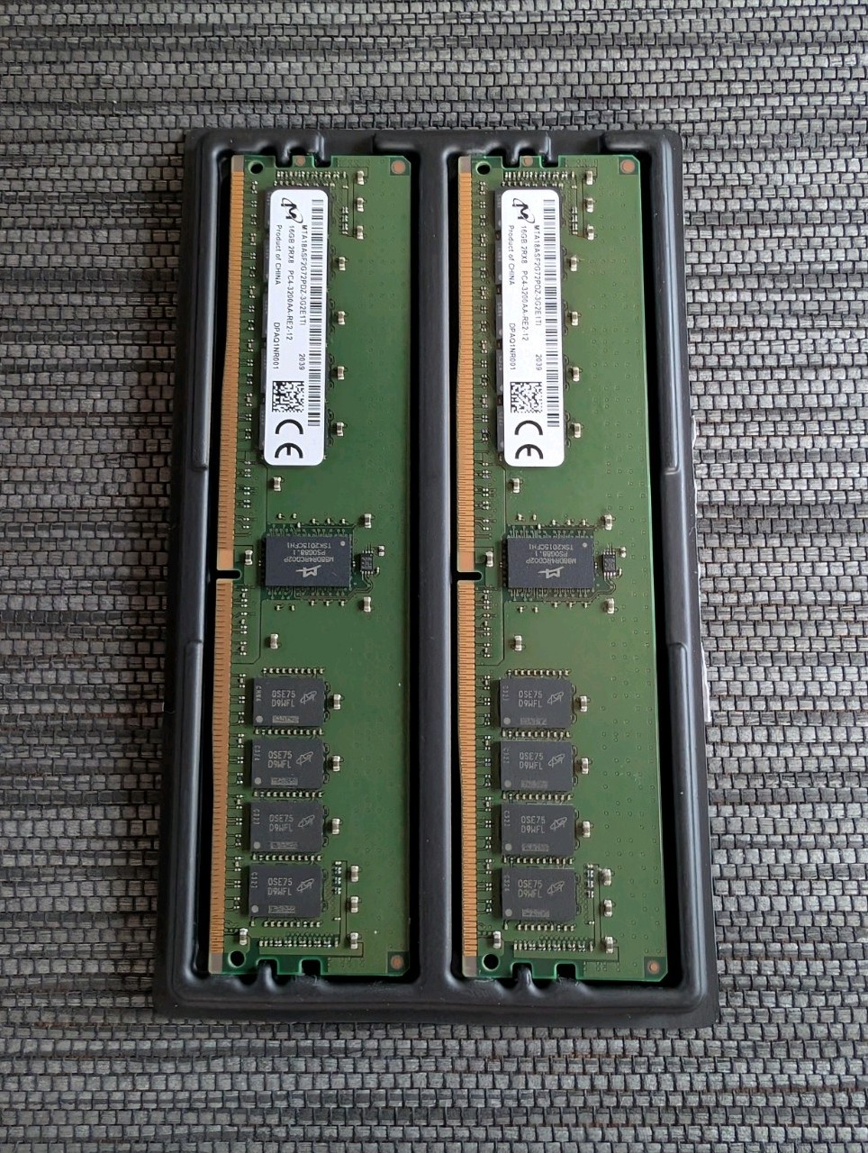 Micron 32GB kit 2x16GB DDR4 PC4-3200AA DIMM 2RX8