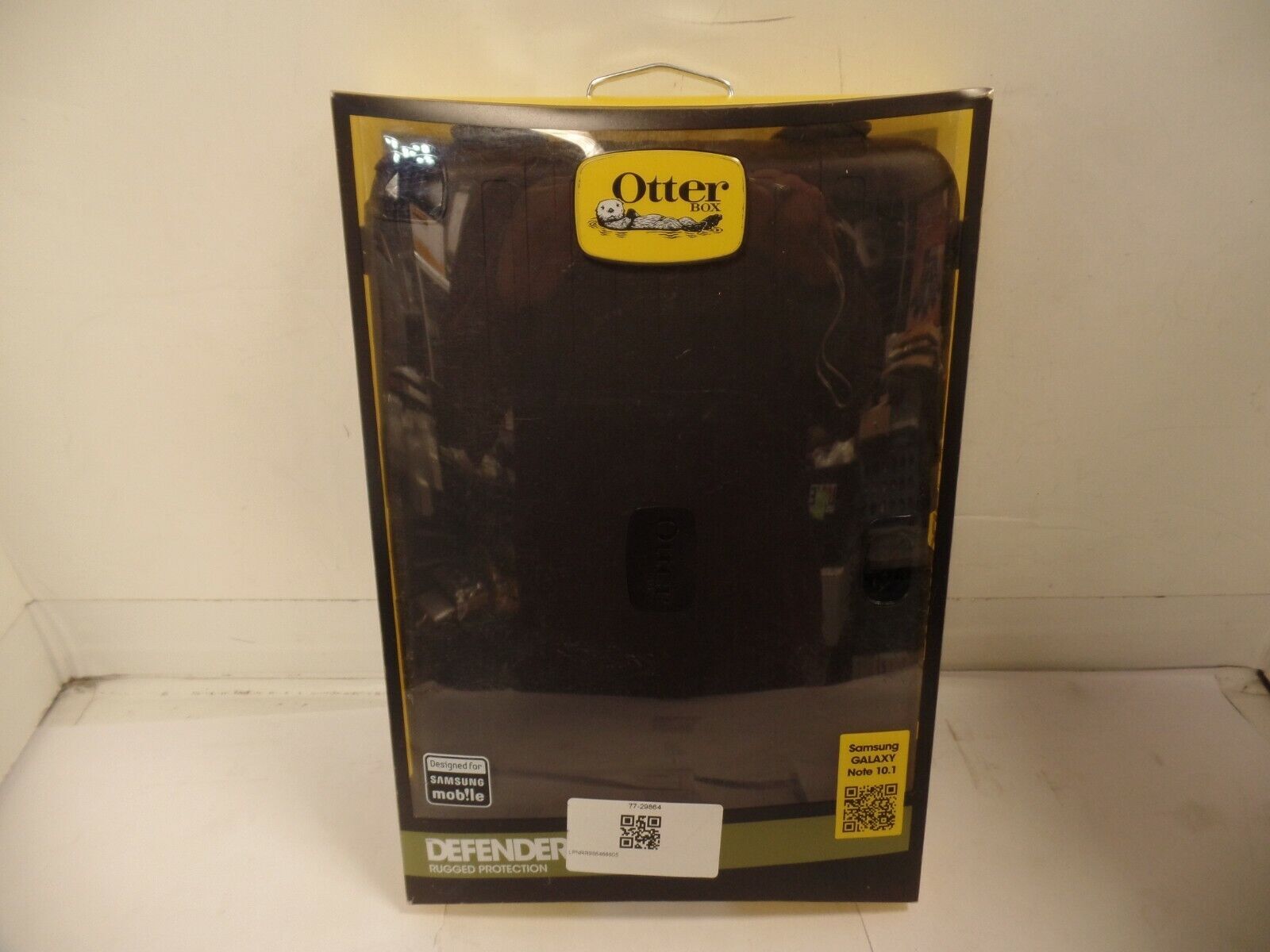 New OtterBox Defender Samsung Galaxy Note 10.1 Case & Kickstand Black 