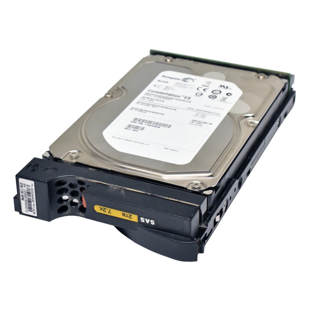EMC Seagate 2TB SAS 3.5" LFF Enterprise HDD 118032829 ST2000NM0001