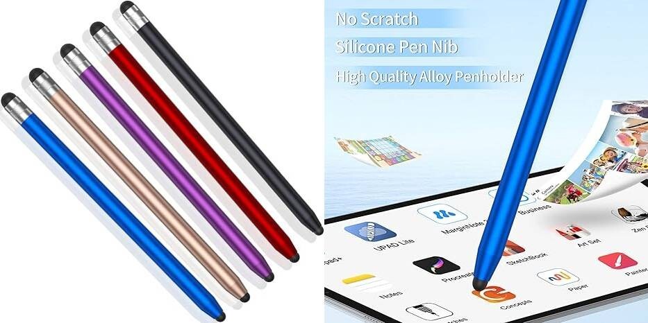 Lápices ópticos para pantallas táctiles (5 uds.) lápiz óptico de precisión.neuvo