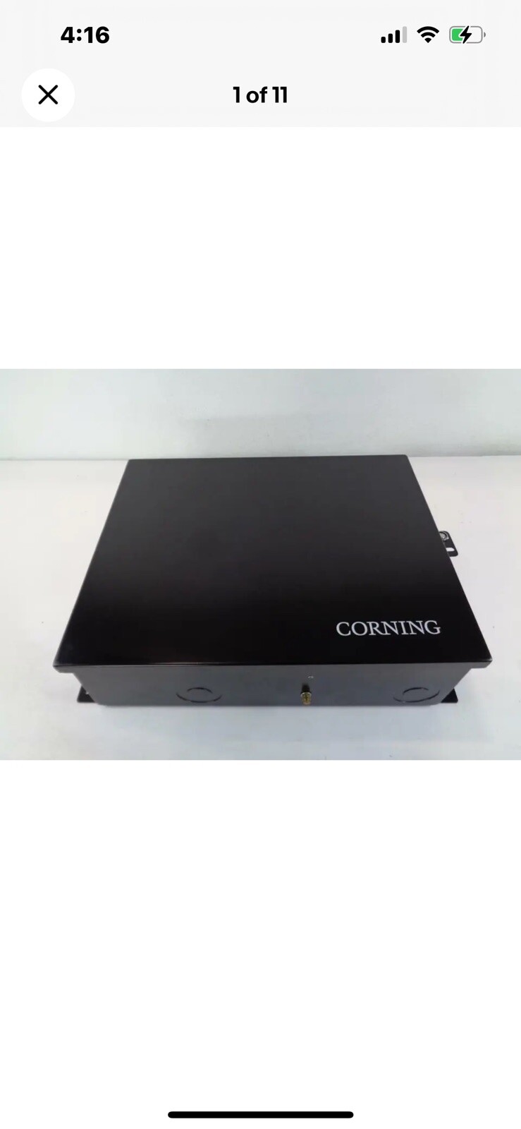 Corning ICH-06P Fiber Connector Housing Enclosure 20" x 16" x 6"