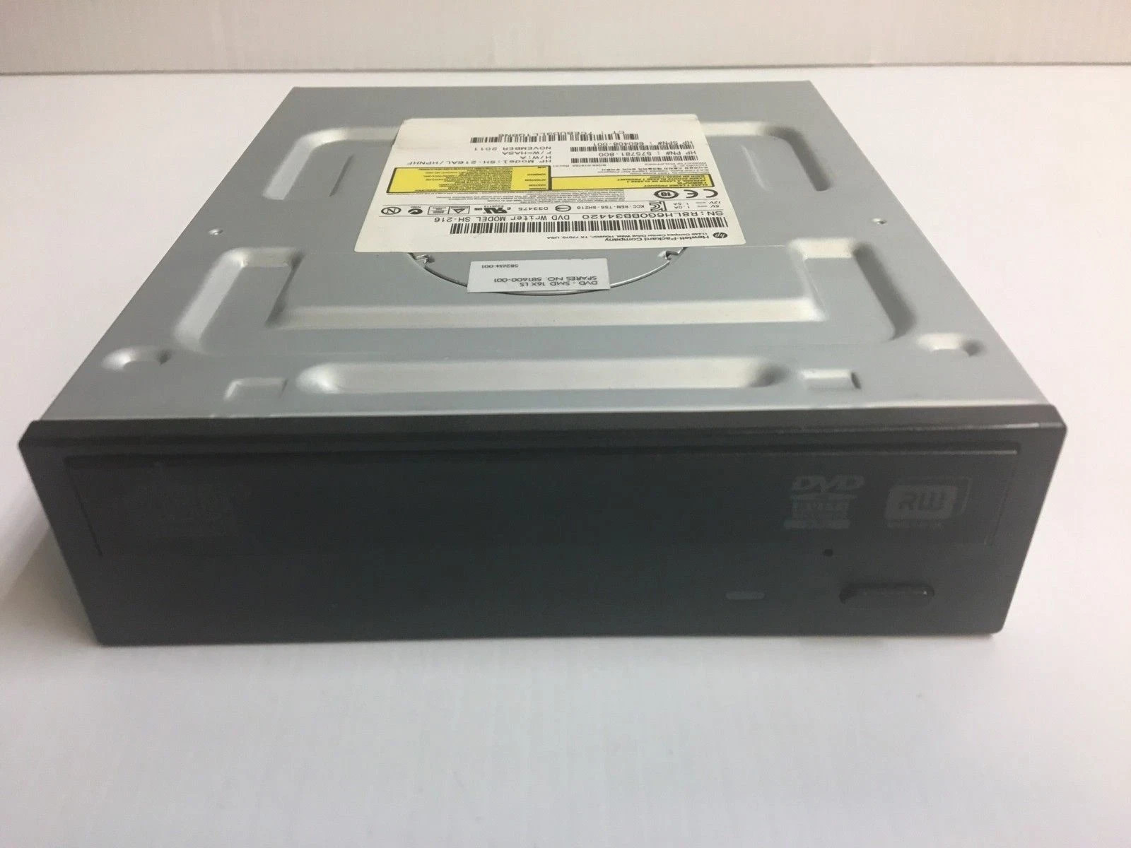 HP Compaq Pro 6300 Desktop DVD-RW Burner Drive SH-216 575781-801 660408-001  