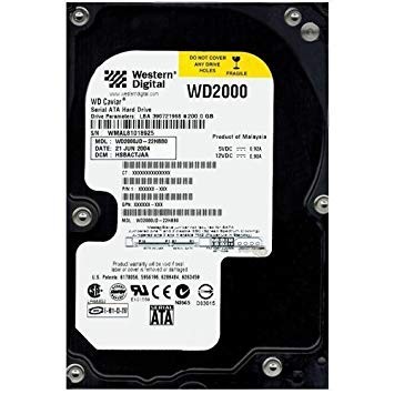 Western Digital WD2000JD-22HBB0 200.0 GB Hard Drive