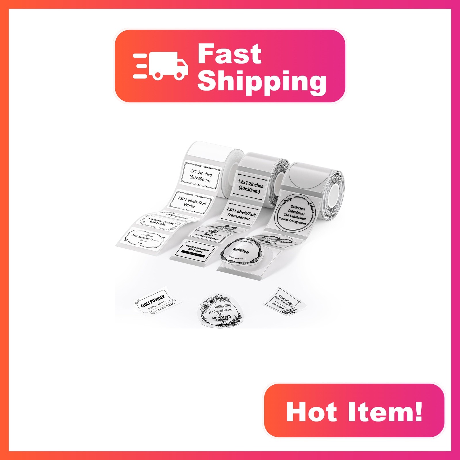NIIMBOT Label Paper Set, Set A
