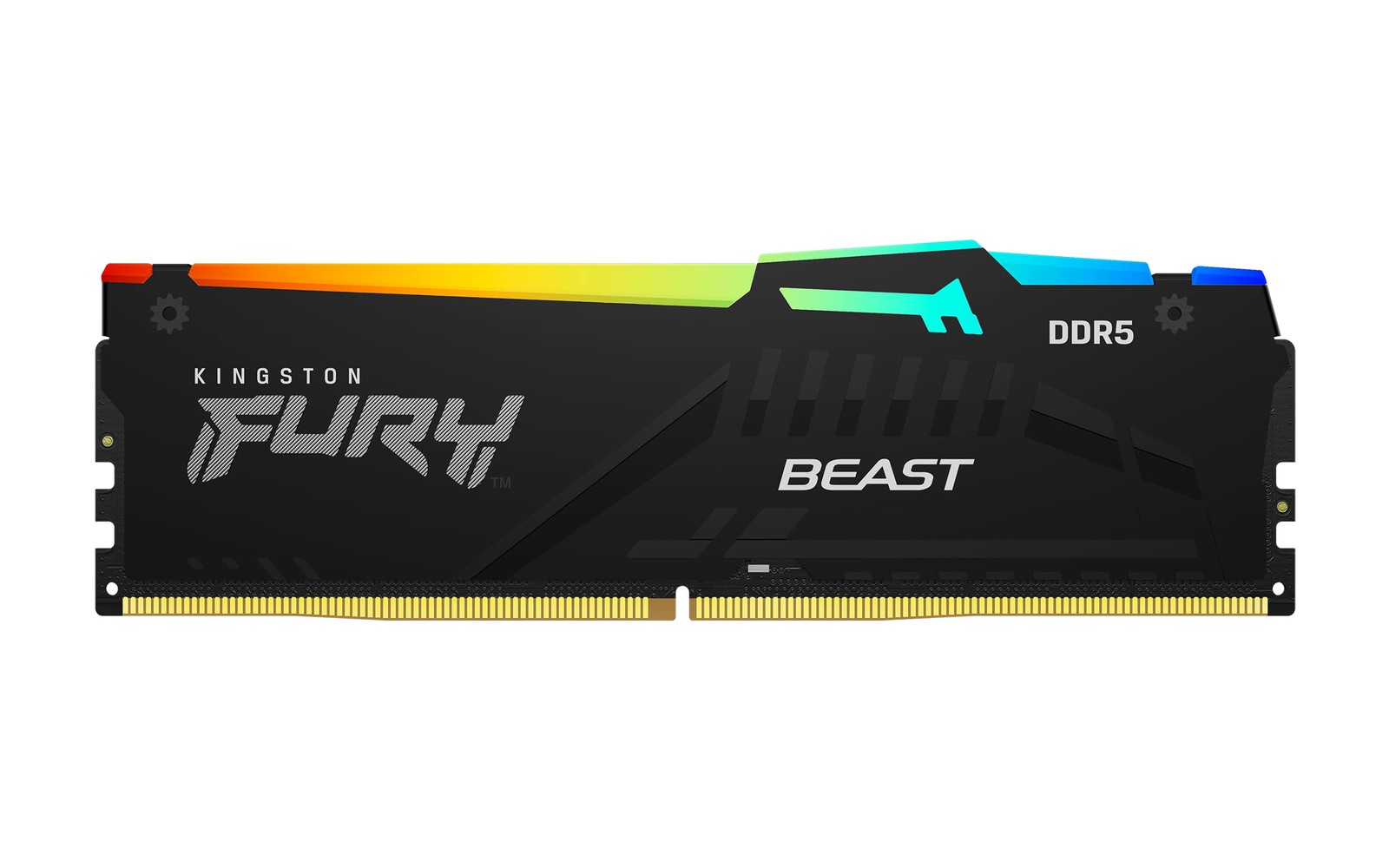 Kingston FURY Beast RGB 32GB 6000MT/s DDR5 CL36 Desktop (Single), Black