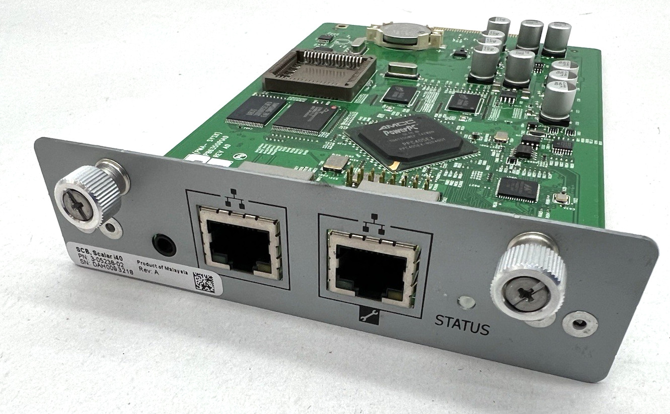 Quantum SCB Scalar i40 Tape Library Control Module Card 3-05238-02 VPMA1-67040