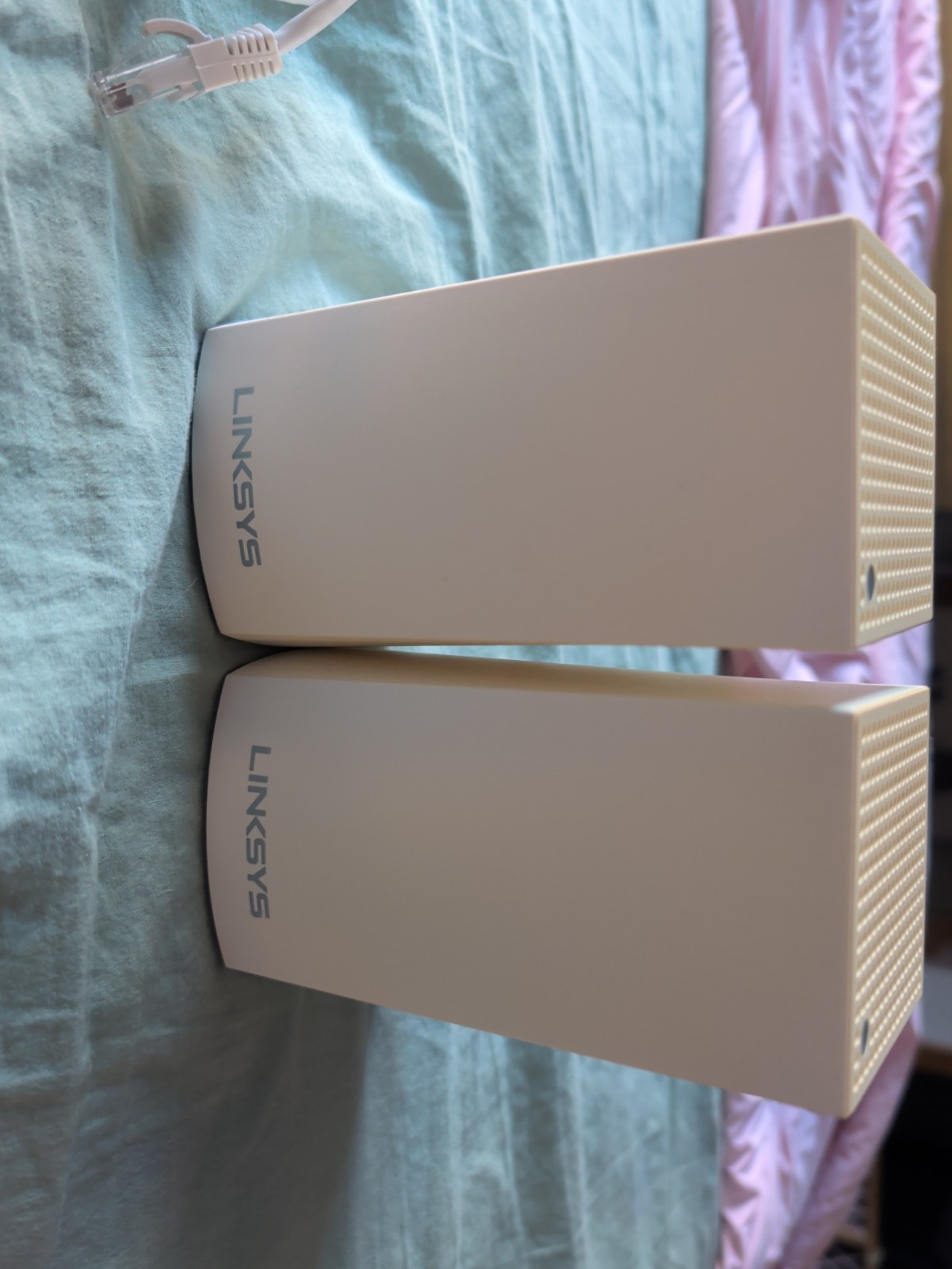 Linksys (WHW0303) Velop Mesh Router (Tri-Band Mesh Wi-Fi System) 2-Pack, White