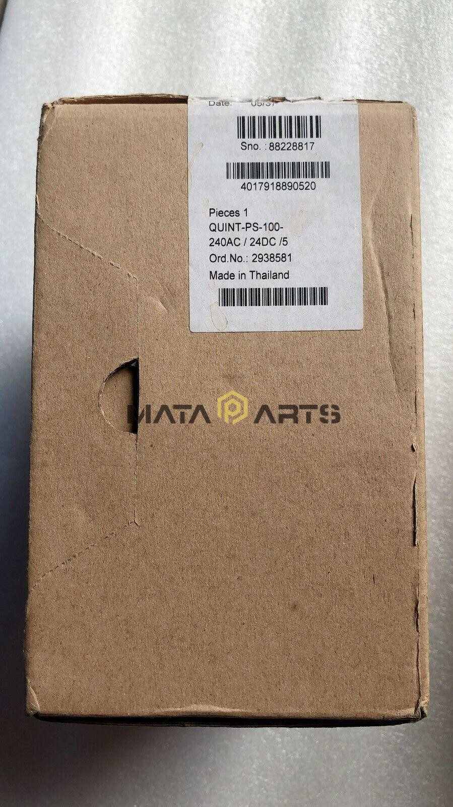1PCS NEW PHOENIX CONTACT power supply QUINT-PS-100-240AC/24DC/5 2938581