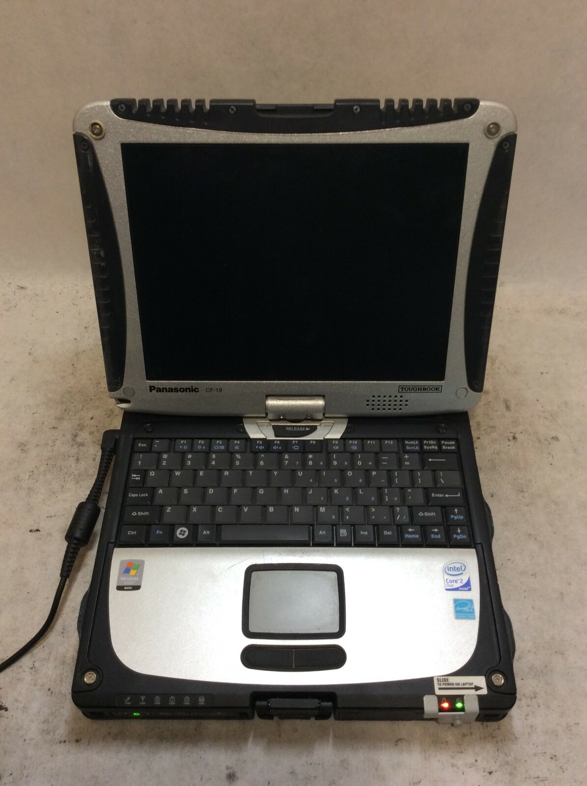 Panasonic CF-19GHGZXAM Laptop 11" Intel Core 2 Duo WON'T BOOT -PP