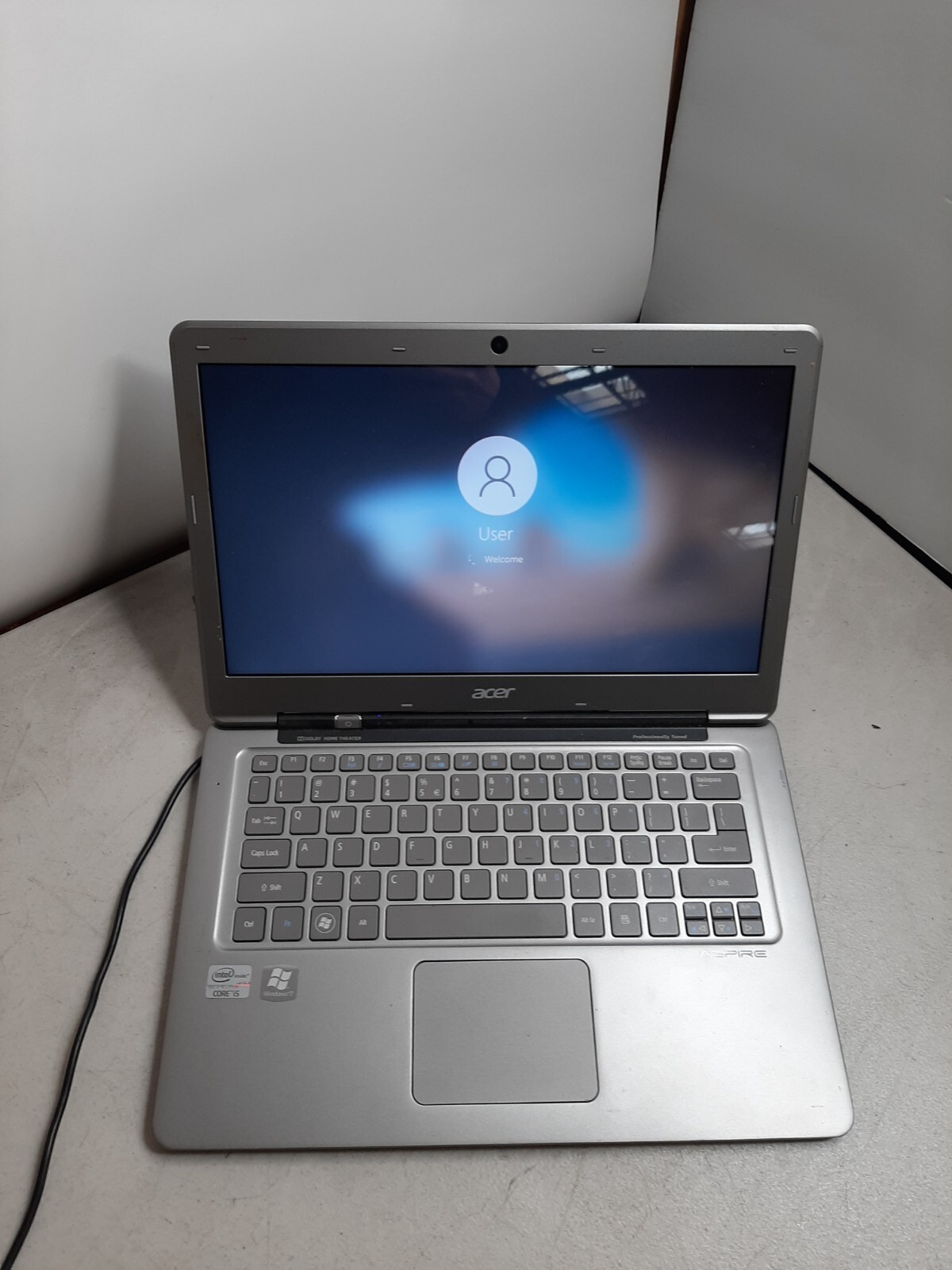 Acer Aspire S3 i5-2467M 1.60Ghz 4GB RAM 256GB SSD Win10 READ #97