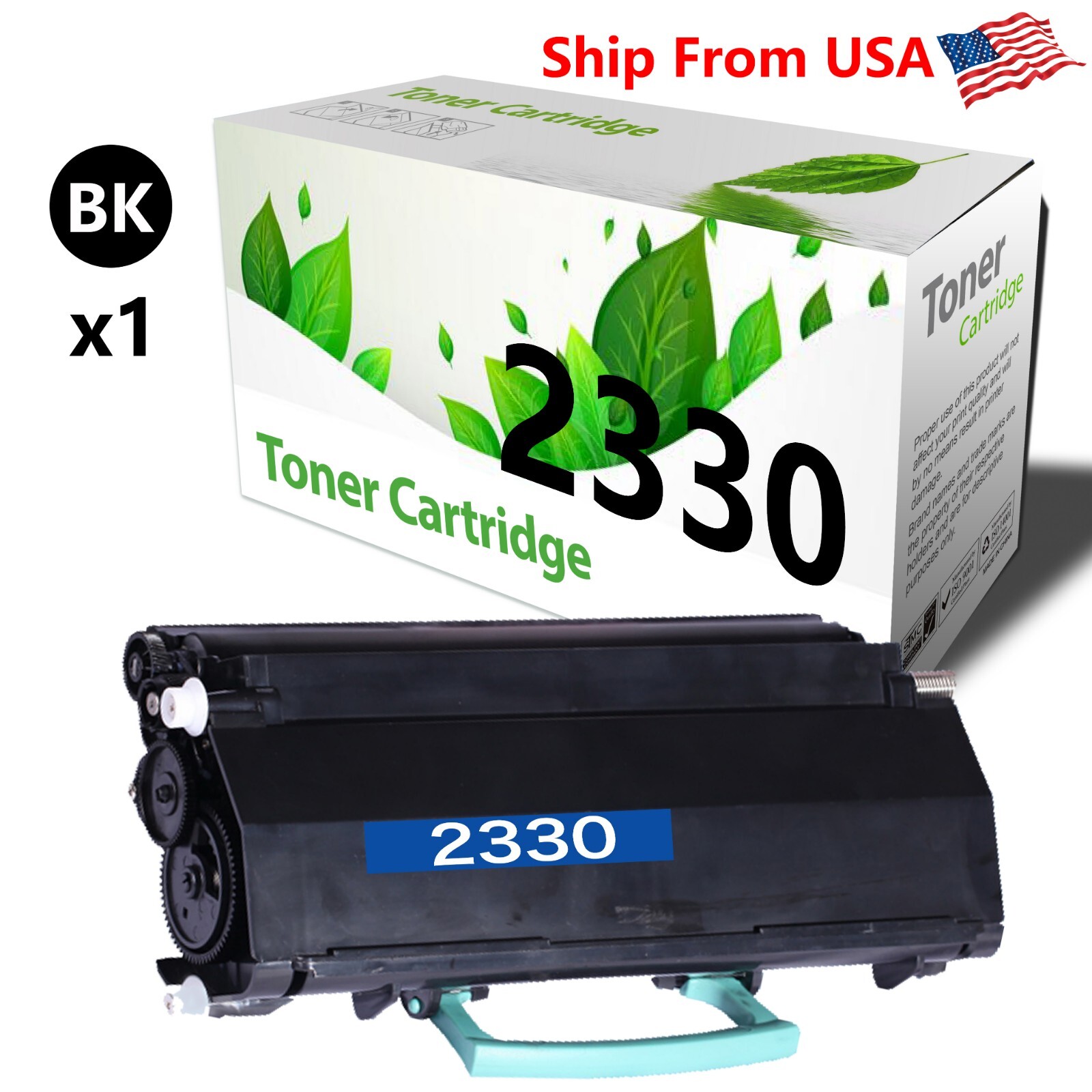 1-PacK 2330 Toner Cartridge for 330-2666 Printer