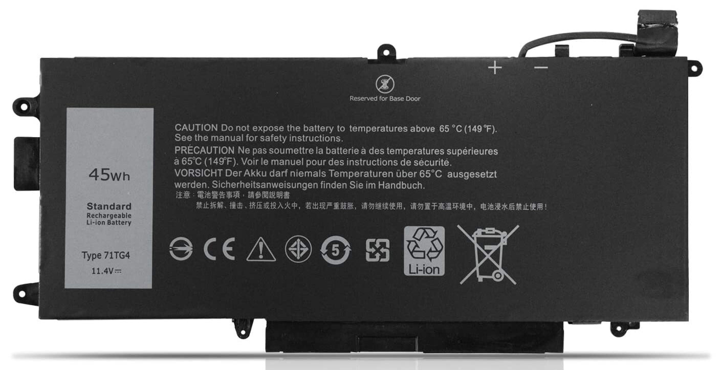 REPLACEMENT 71TG4 BATTERY FOR LATITUDE 5289 7389 7390 2-IN-1 11.4V 45WH CFX97
