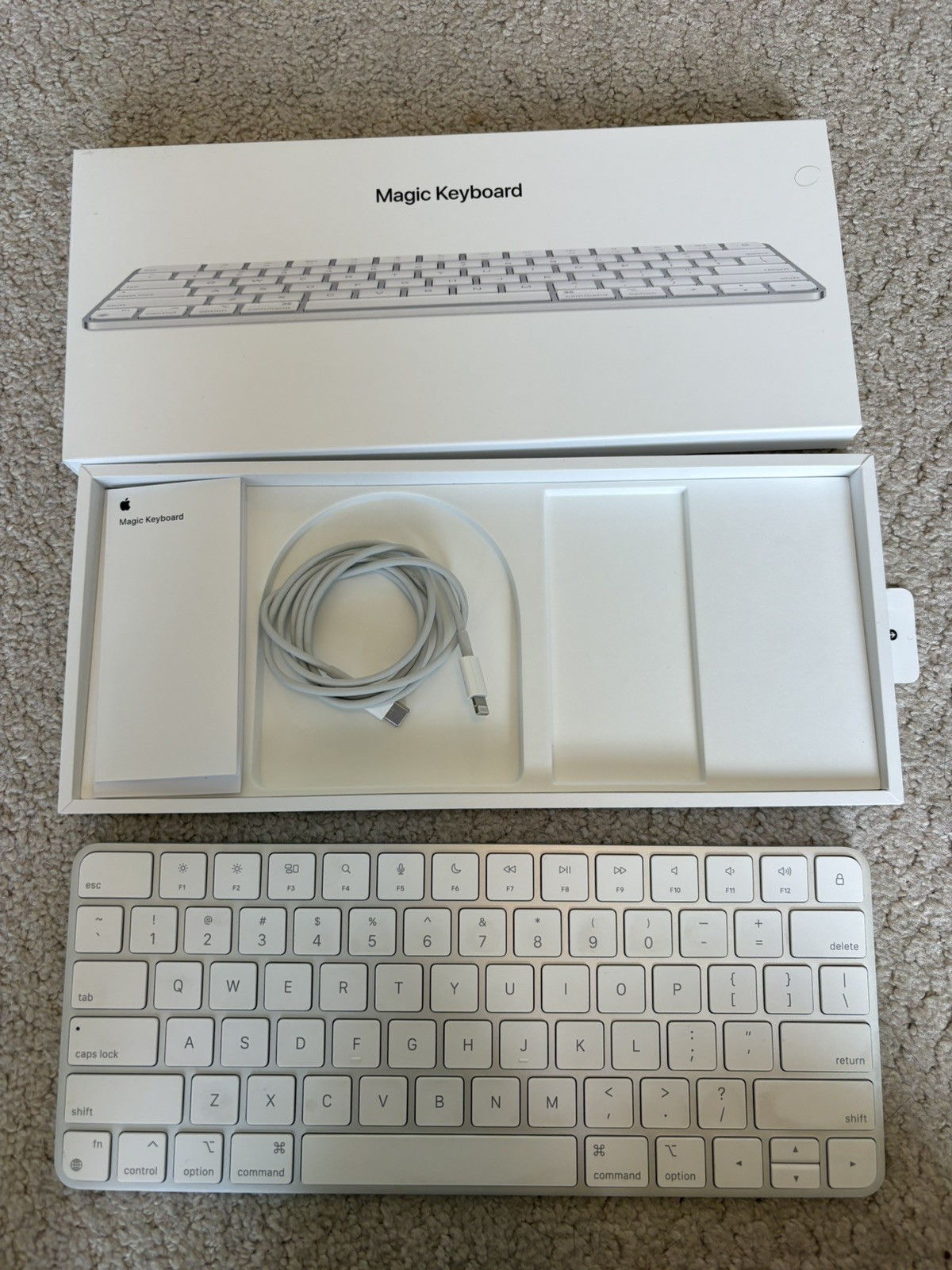 Apple Magic Keyboard Blue A2450 Bluetooth Wireless 