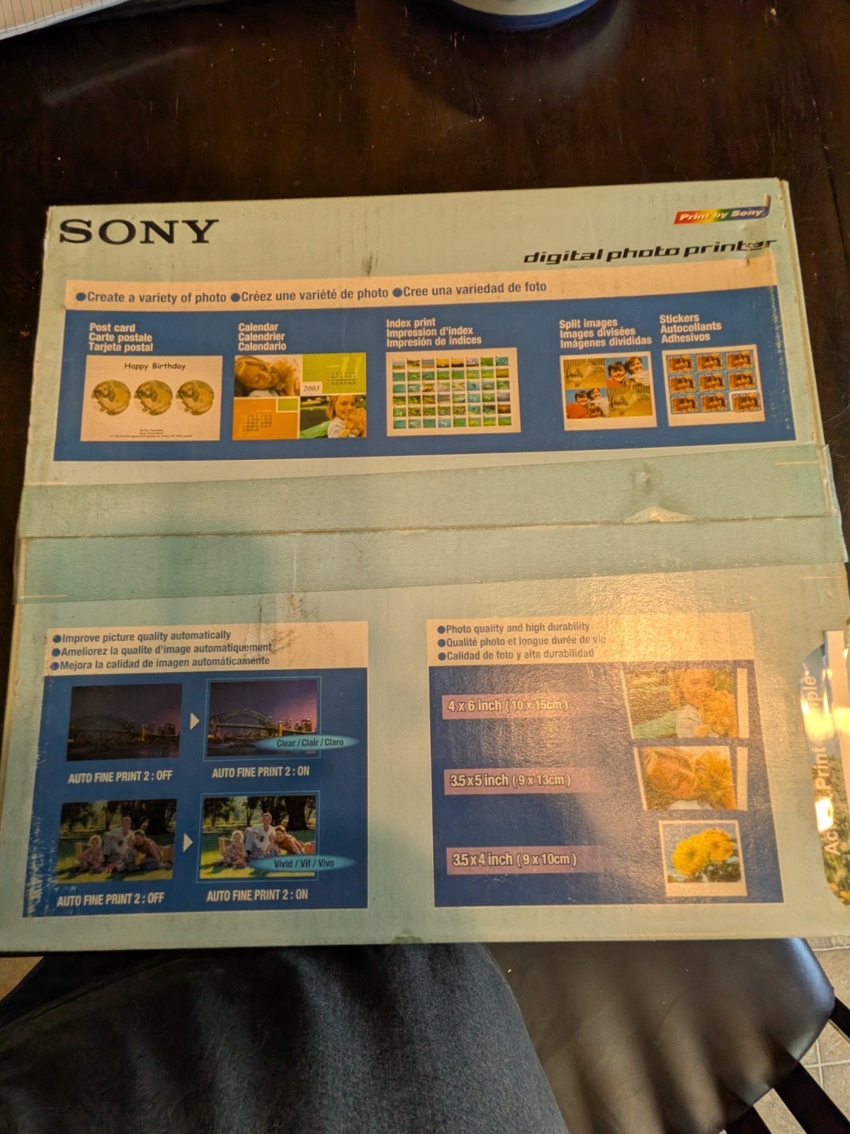 NEW SEALED Sony DPP-EX7 Digital Photo Thermal Printer