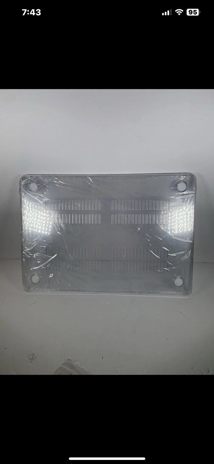 EooCoo Hard Case Set For MacBook Air 13.6 Inch Clear Space Gray