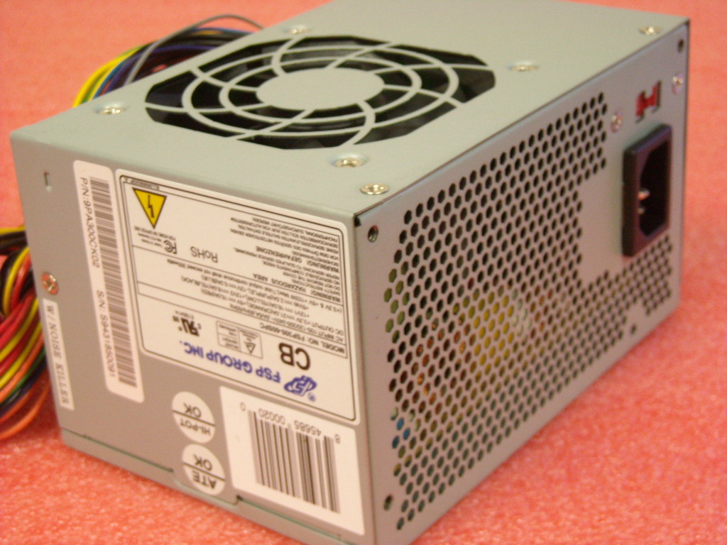 Original FSP300-60SPC, 9PA300CK02, FSP 300W PS3 Micro ATX PC Power Supply, NEW