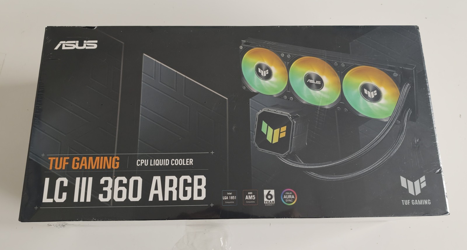 ASUS TUF Gaming LC III 360 ARGB AIO CPU Liquid Cooler - New / Sealed
