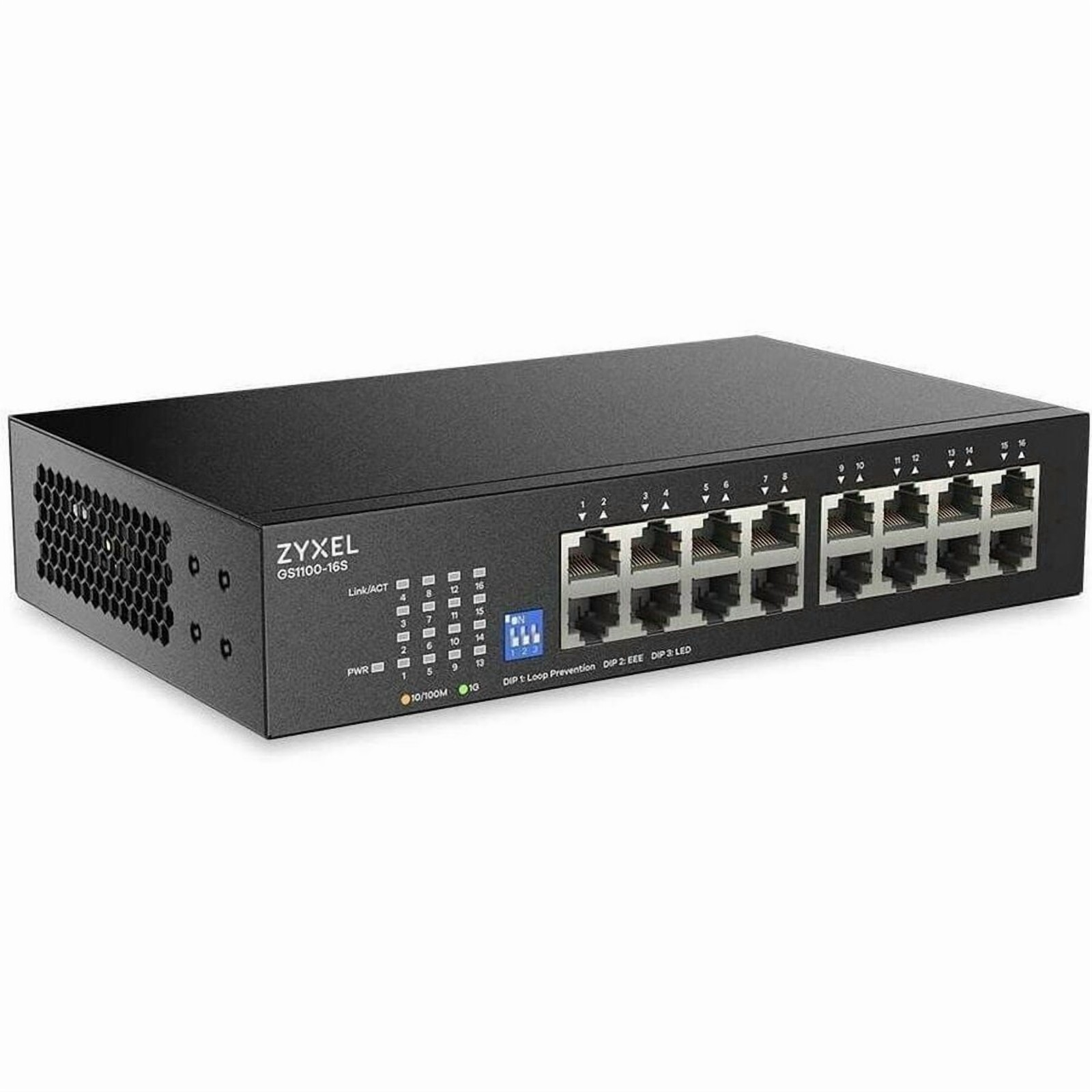 Zyxel GS110016S GS1100-16S 16-Port Unmanaged Ethernet Switch