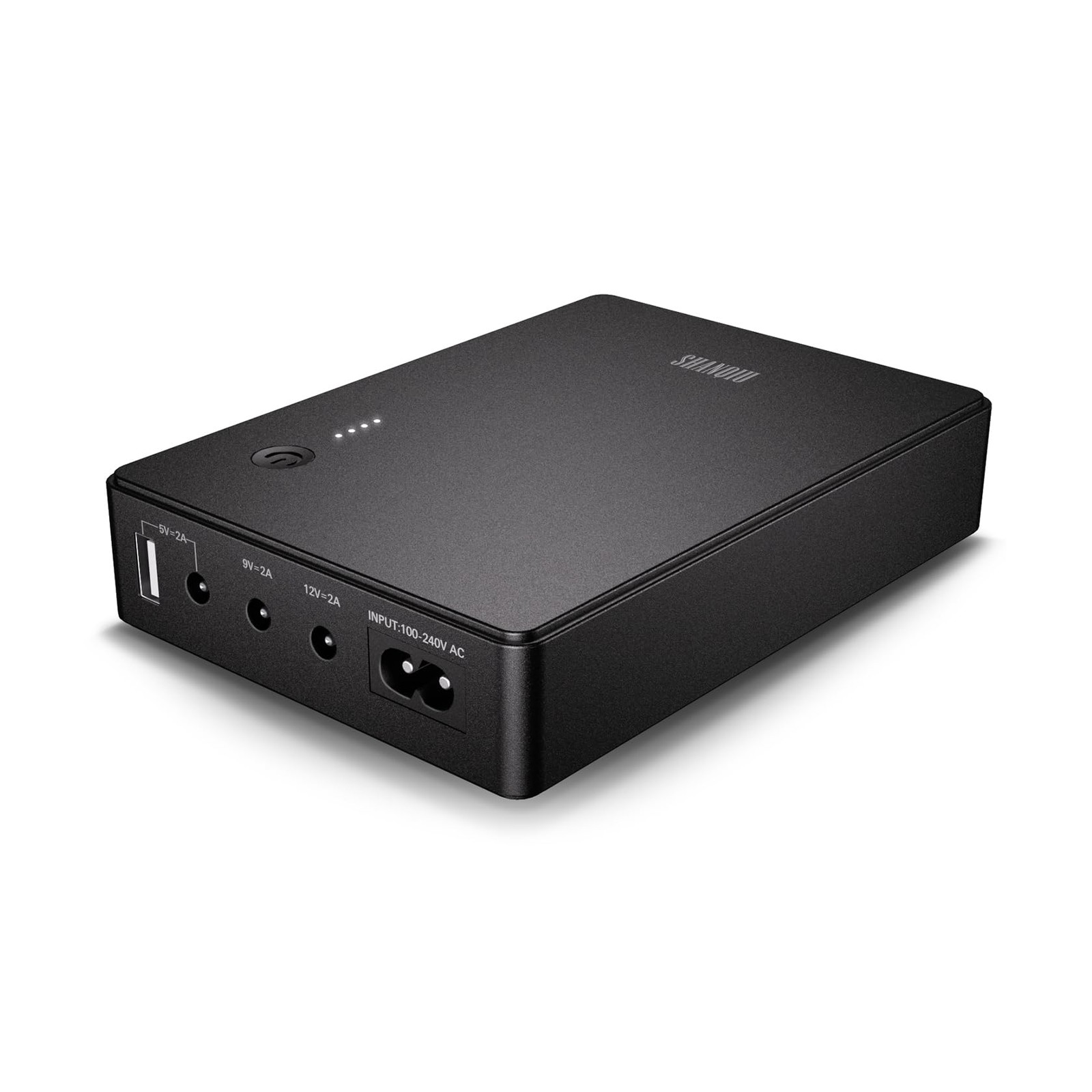 Mini UPS Battery Backup for Router, Modem, Security Camera - AC/USB/DC Output
