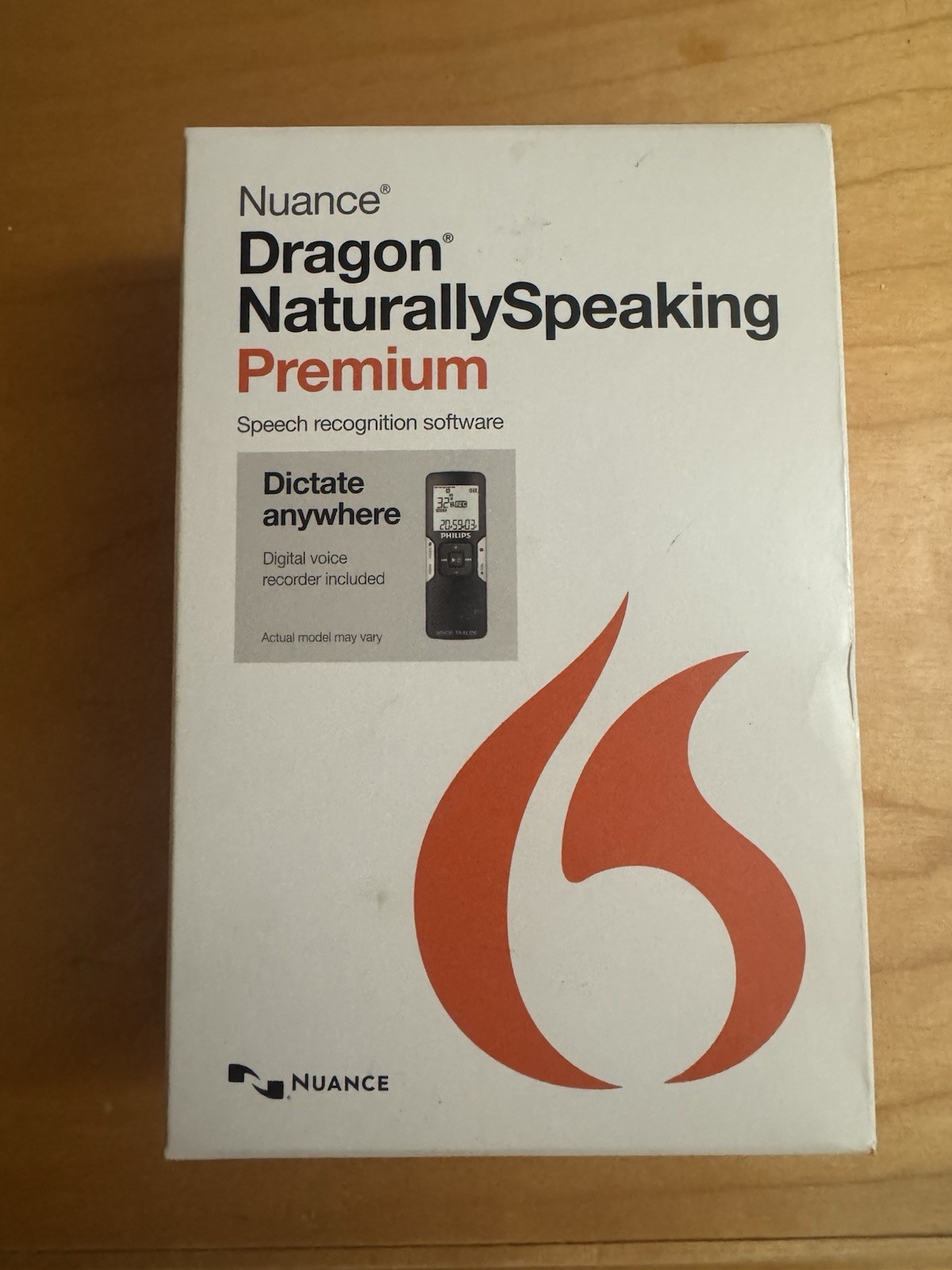 NEW Nuance Dragon NaturallySpeaking Premium 13 Speech Recognition Software
