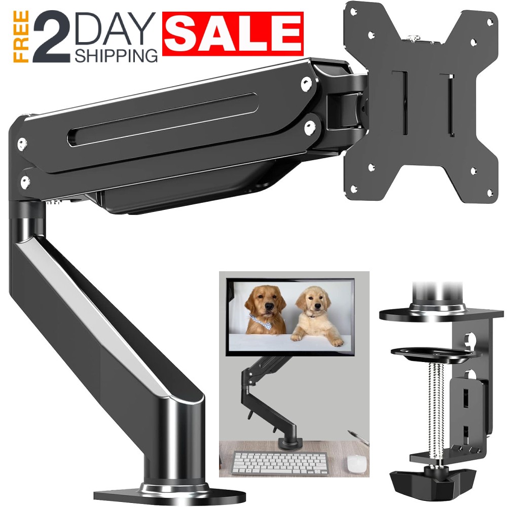 Brazo De Monitor Universal Soporte Para Escritorio VESA 17 a 32 Pulgadas Baratos
