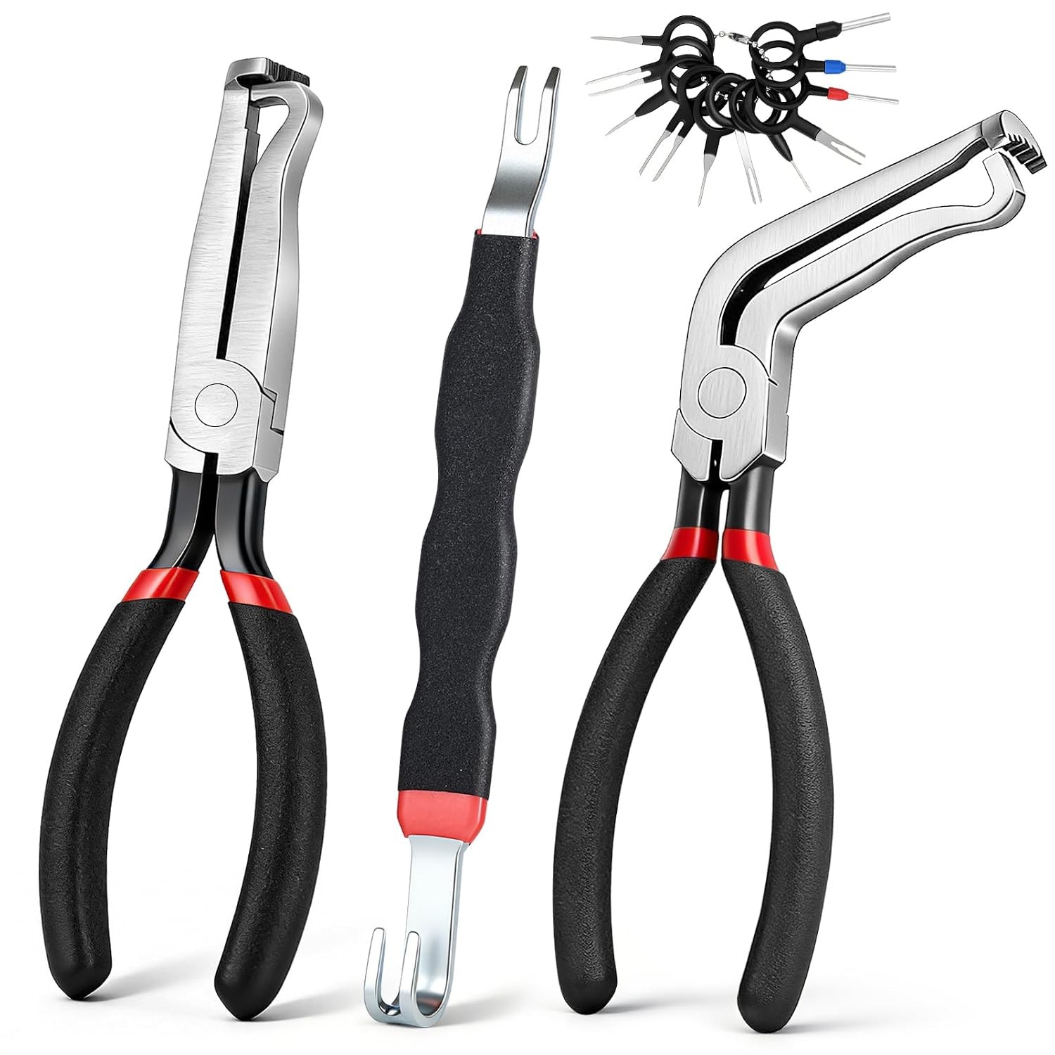 3PCS Electrical Disconnect Pliers, Connector Removal Tool, Electrical Connector