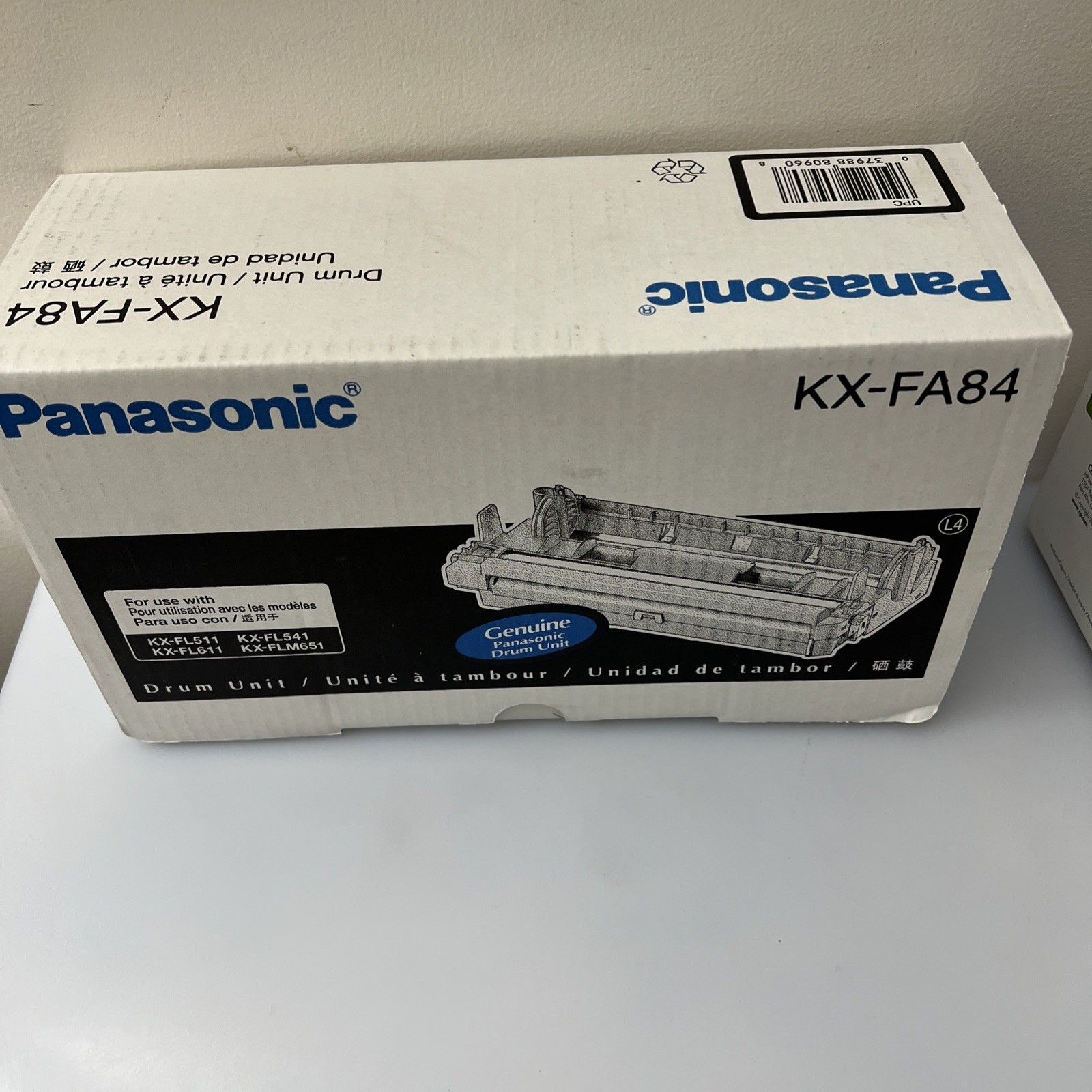 Panasonic KX-FA84 Drum Unit Black for KX-FL511 KX-FL541 KX-FL611 KX-FLM651 NEW