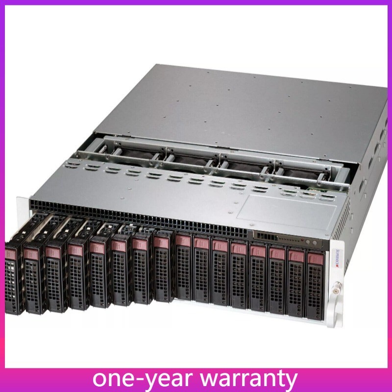  Supermicro 5037MR-H8TRF 8X Node Server With 2xPSU Support E5-1600/2600 V1 V2