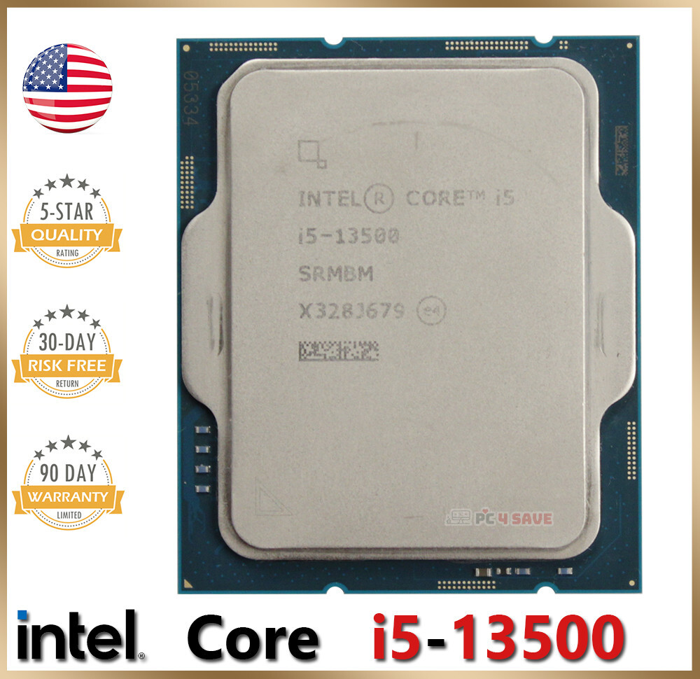 Intel Core i5-13500 CPU SRMBM Max 4.80GHz 14-Cores LGA-1700 Desktop Processor