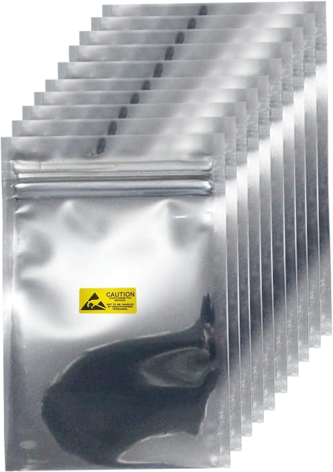 Antistatic Bags 100pcs Resalable ESD Bags 3.2x4.7 Inches for GPU SSD HDD