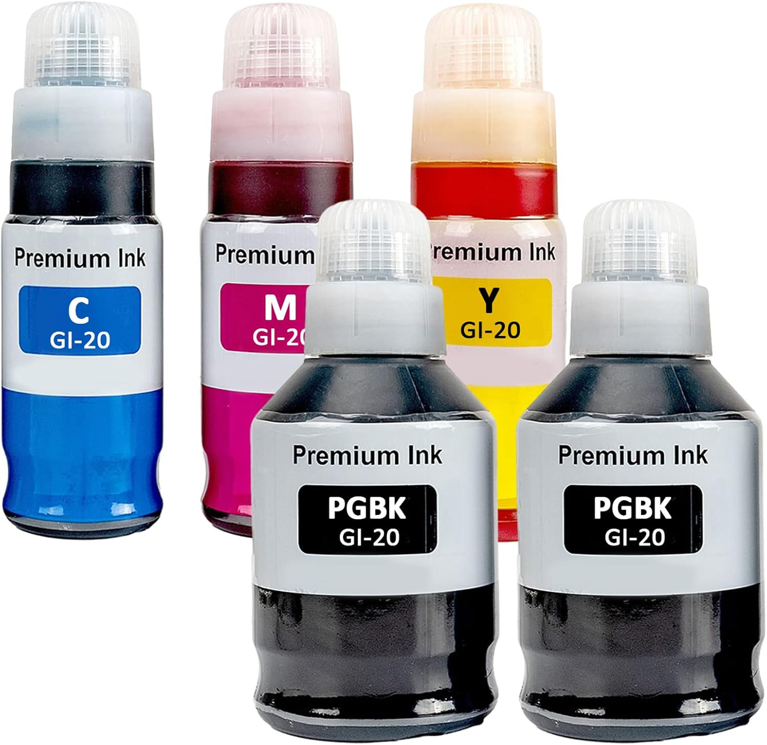 GI-20 GI20 Ink Refill Bottles Compatible for Canon G6020 Printer