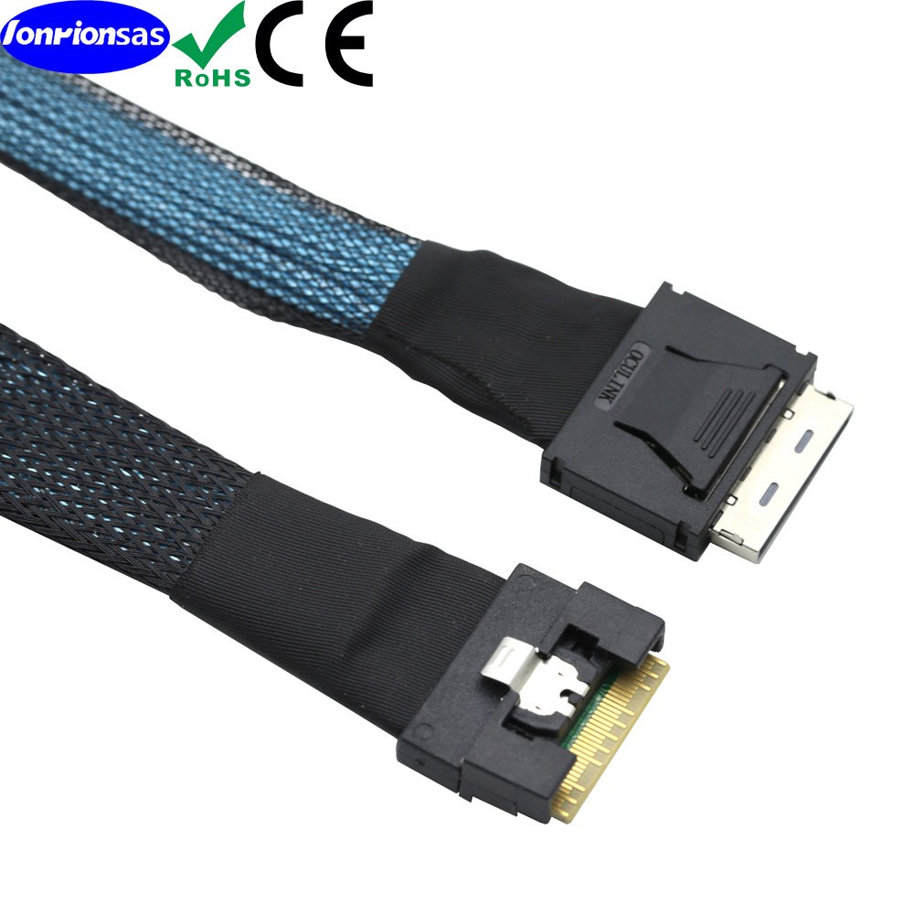 PCIE GEN4 SlimSAS 8654 8i to OCulink 8611 8i Server Internal Connection Cable