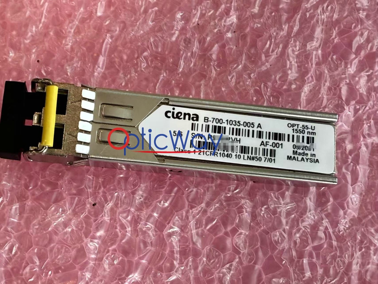 Ciena B-700-1035-005 A  OPT-55-U  CWDM SFP 1550nm 80km