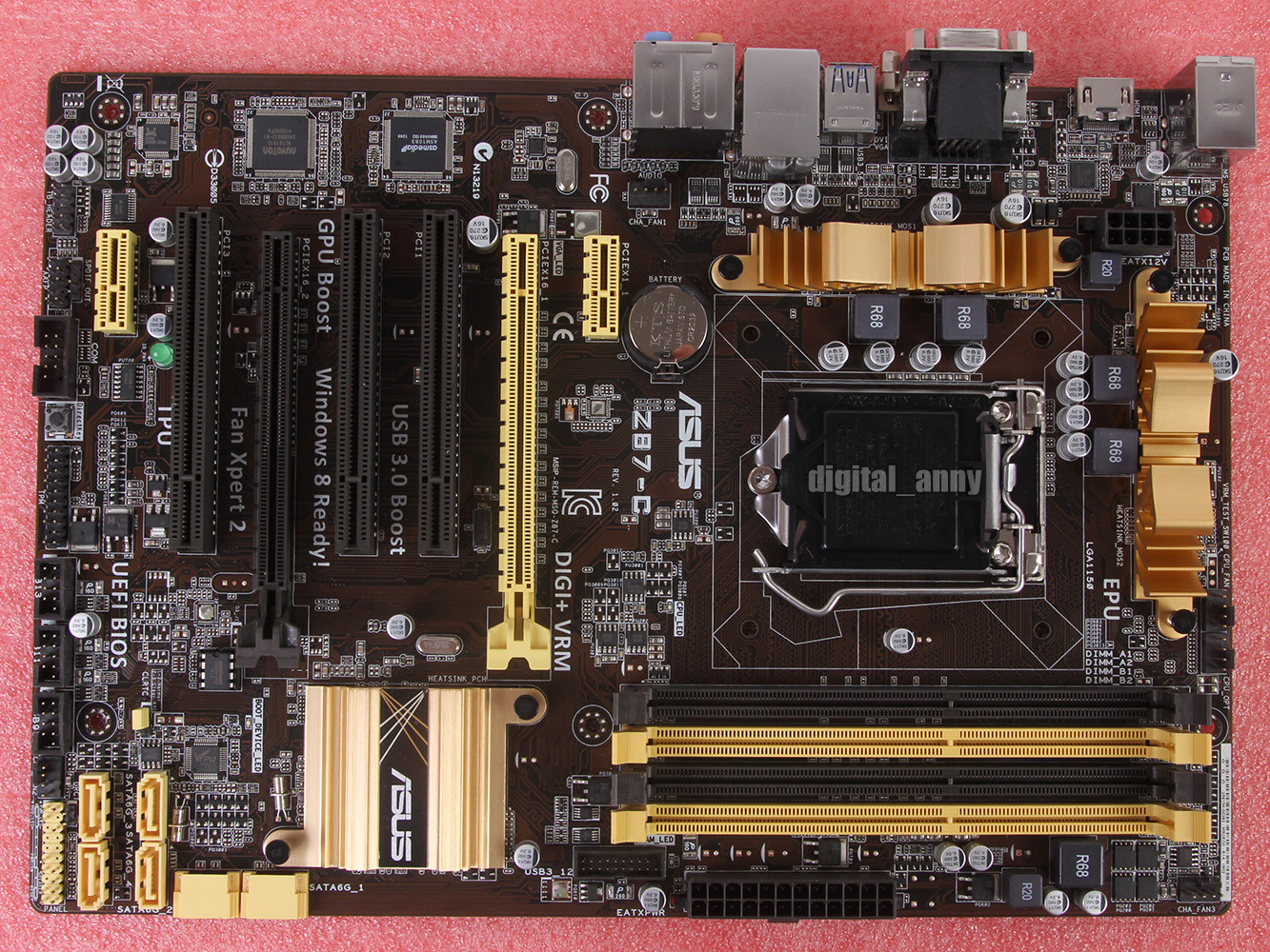 ASUS Z87-C Motherboard Intel Z87 LGA 1150 Socket H3 ATX DDR3