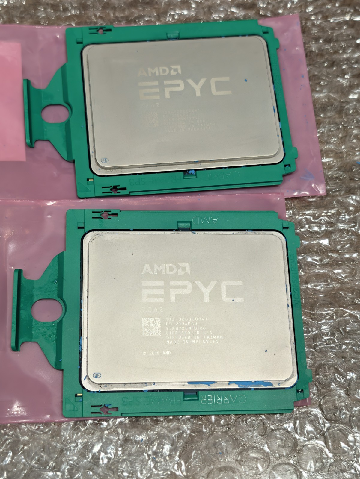 Pair Of AMD Epyc 7262 Server Processor (3.4 GHz, 8 Cores, Unlocked 